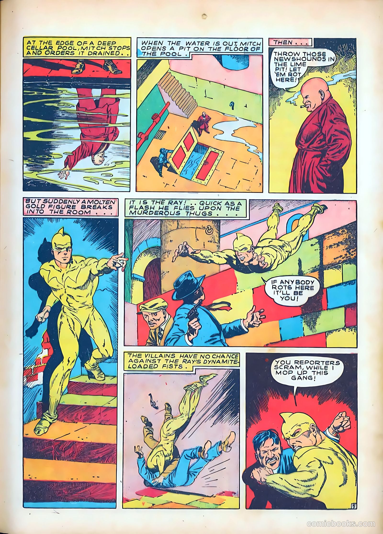 Smash Comics #25 (1941) — page 8 of 69