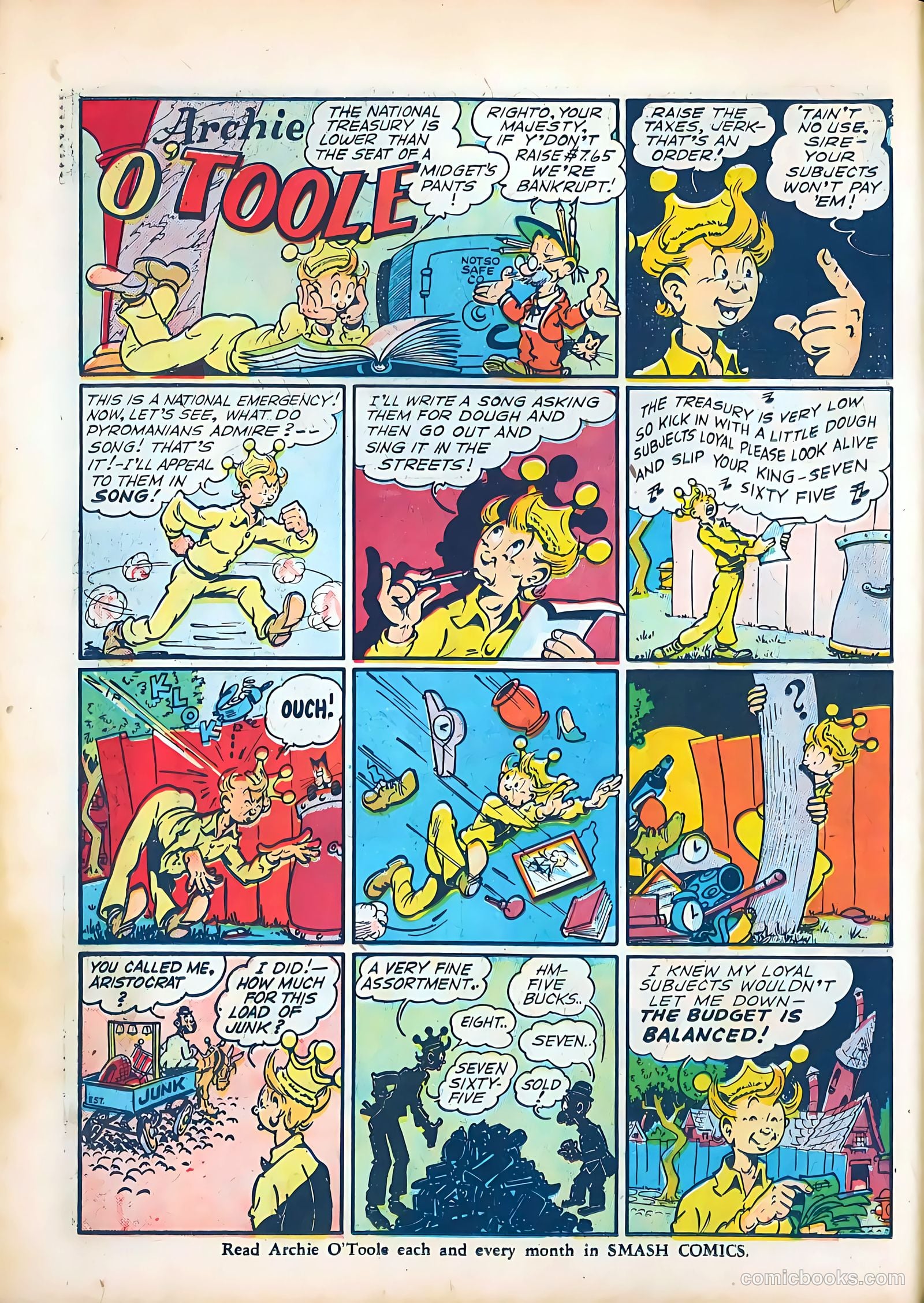 Smash Comics #25 (1941) — page 13 of 69