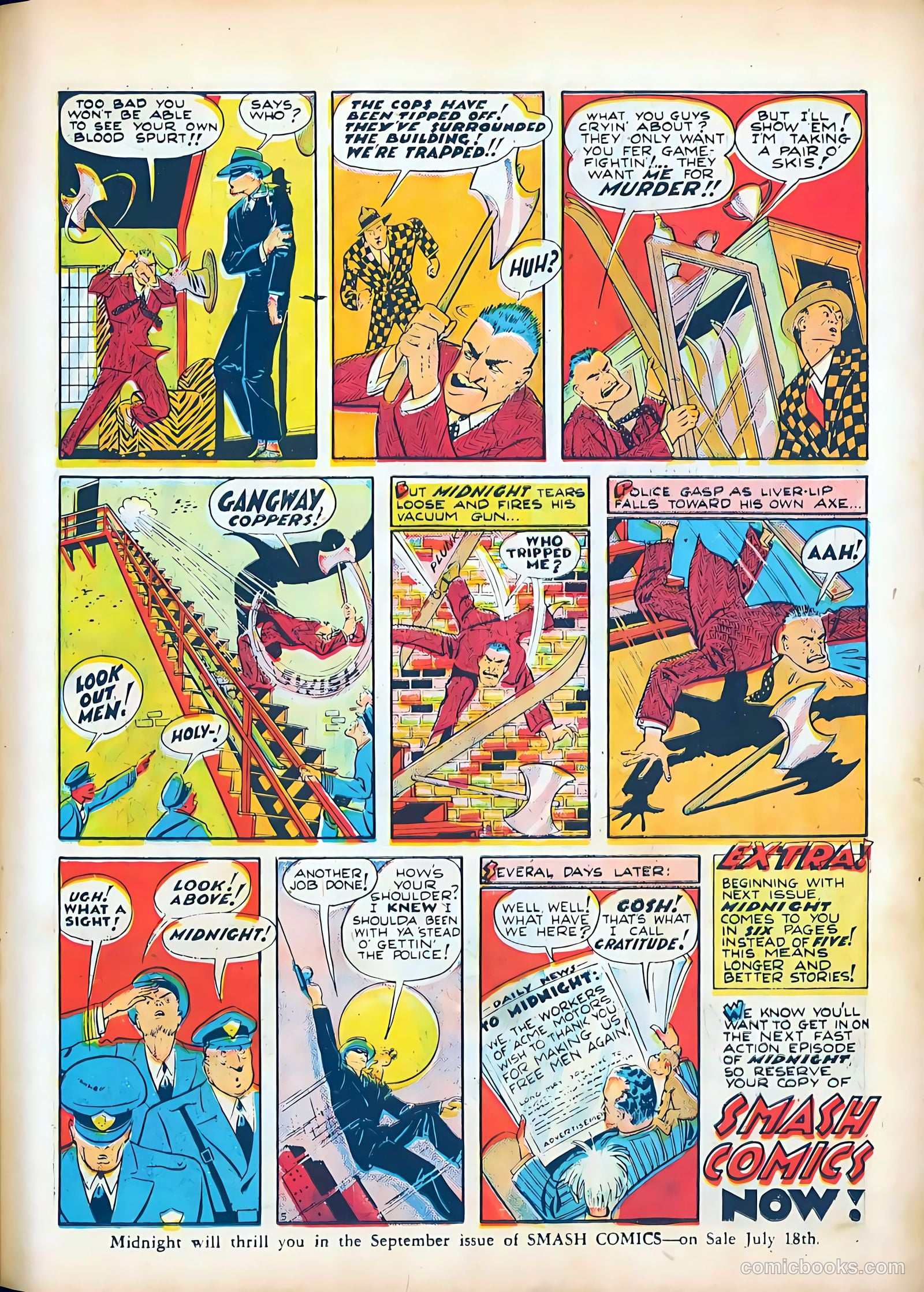 Smash Comics #25 (1941) — page 18 of 69