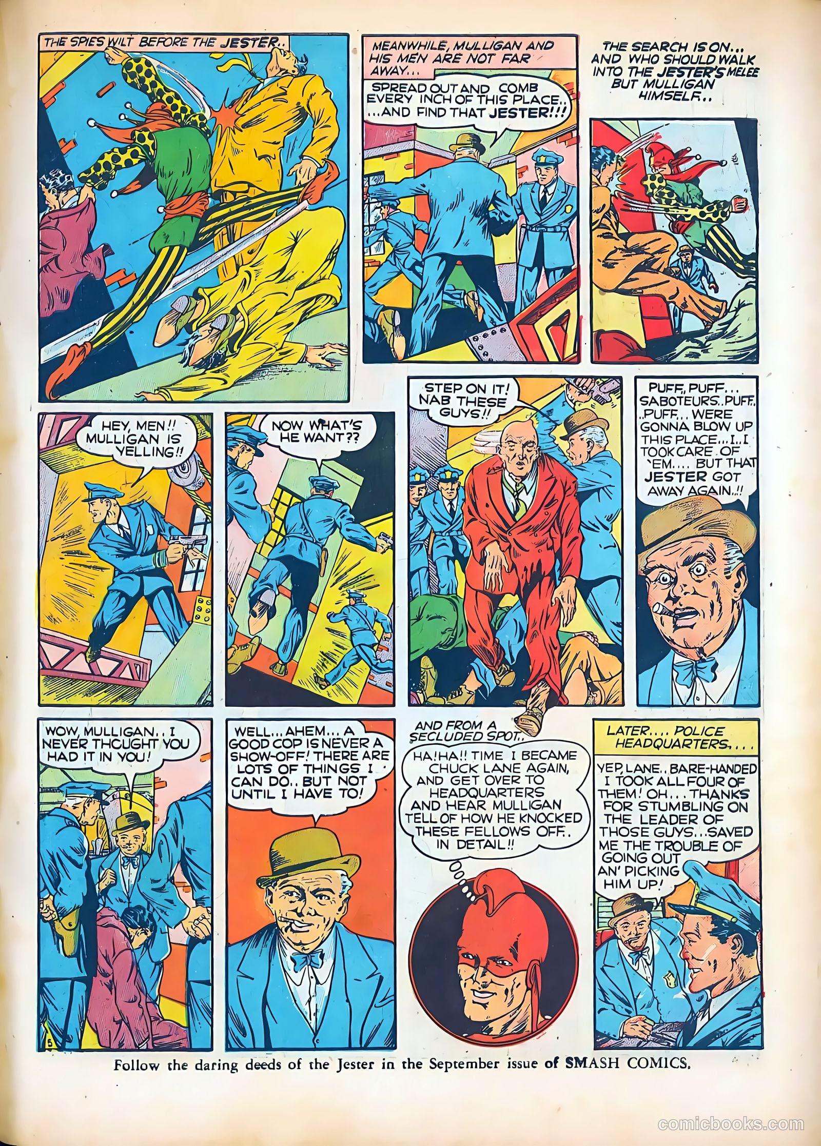 Smash Comics #25 (1941) — page 34 of 69