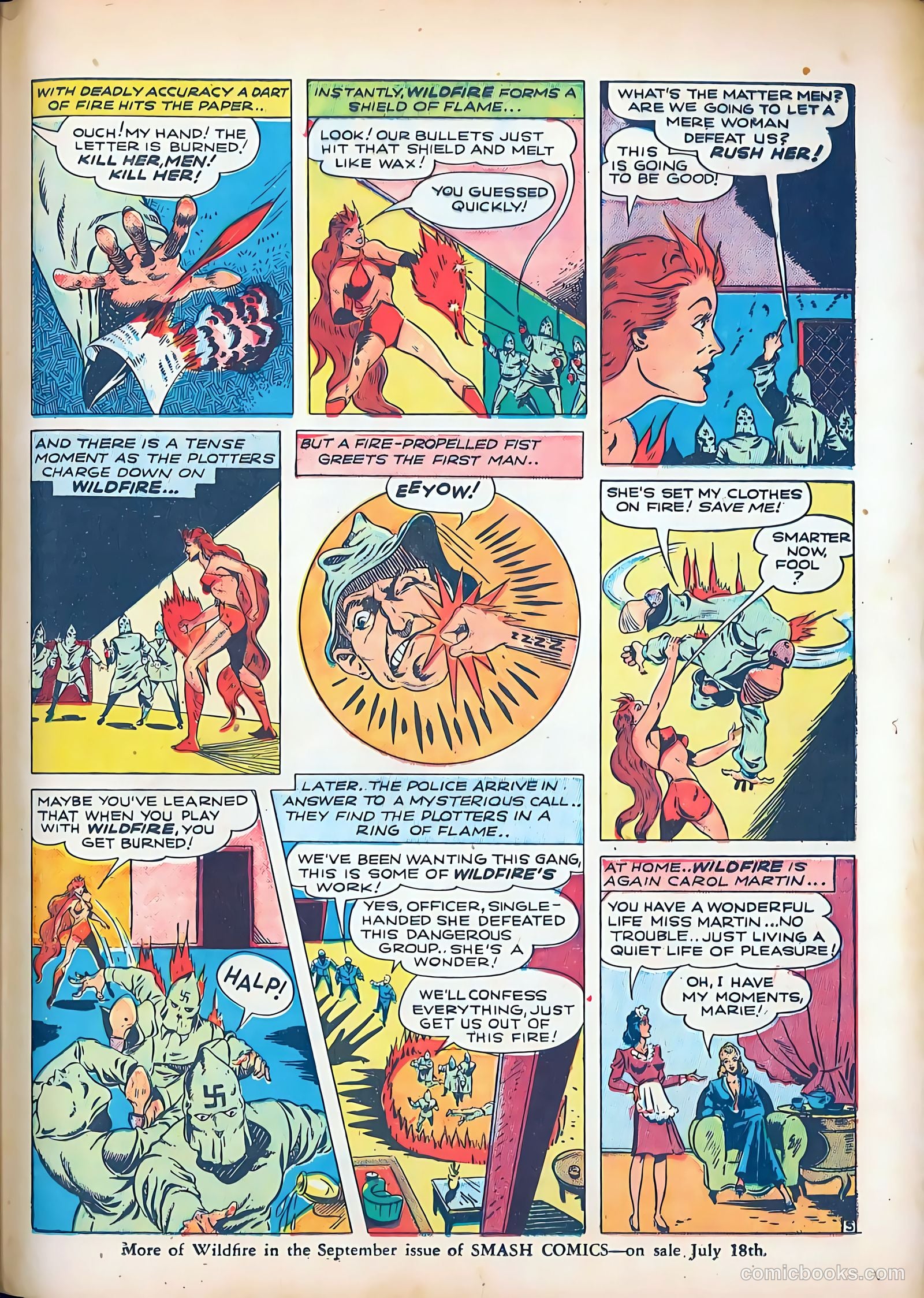 Smash Comics #25 (1941) — page 52 of 69