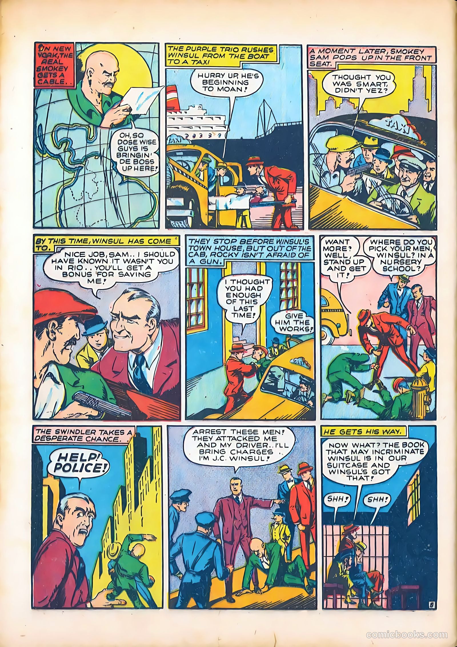 Smash Comics #25 (1941) — page 59 of 69