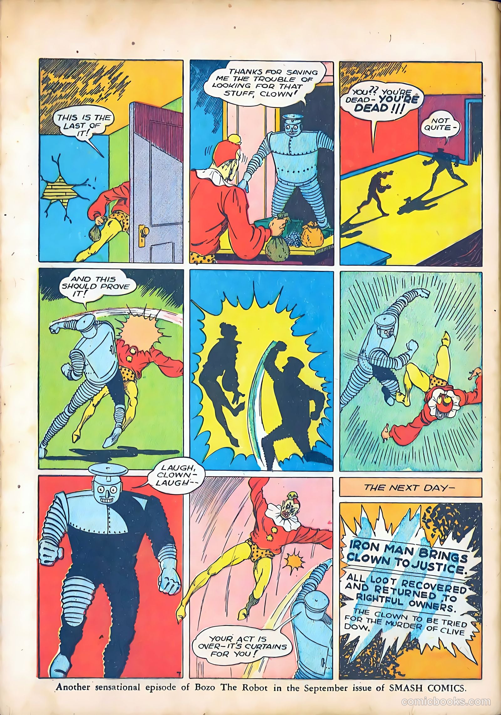 Smash Comics #25 (1941) — page 67 of 69