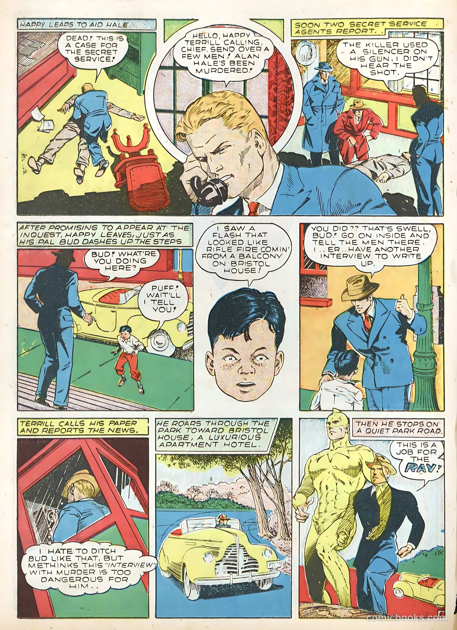 Smash Comics #26 (1941) — page 4 of 68