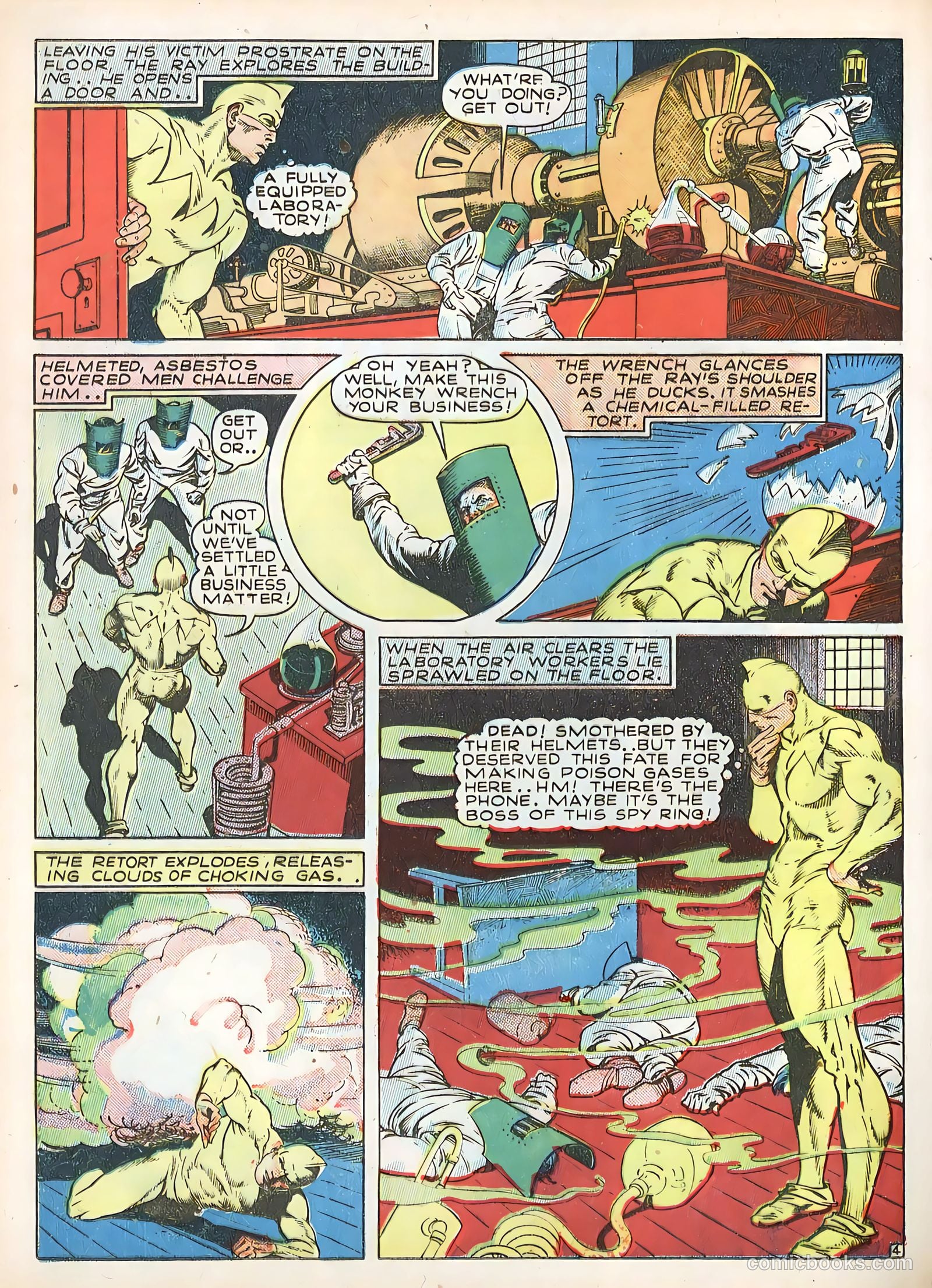 Smash Comics #26 (1941) — page 6 of 68