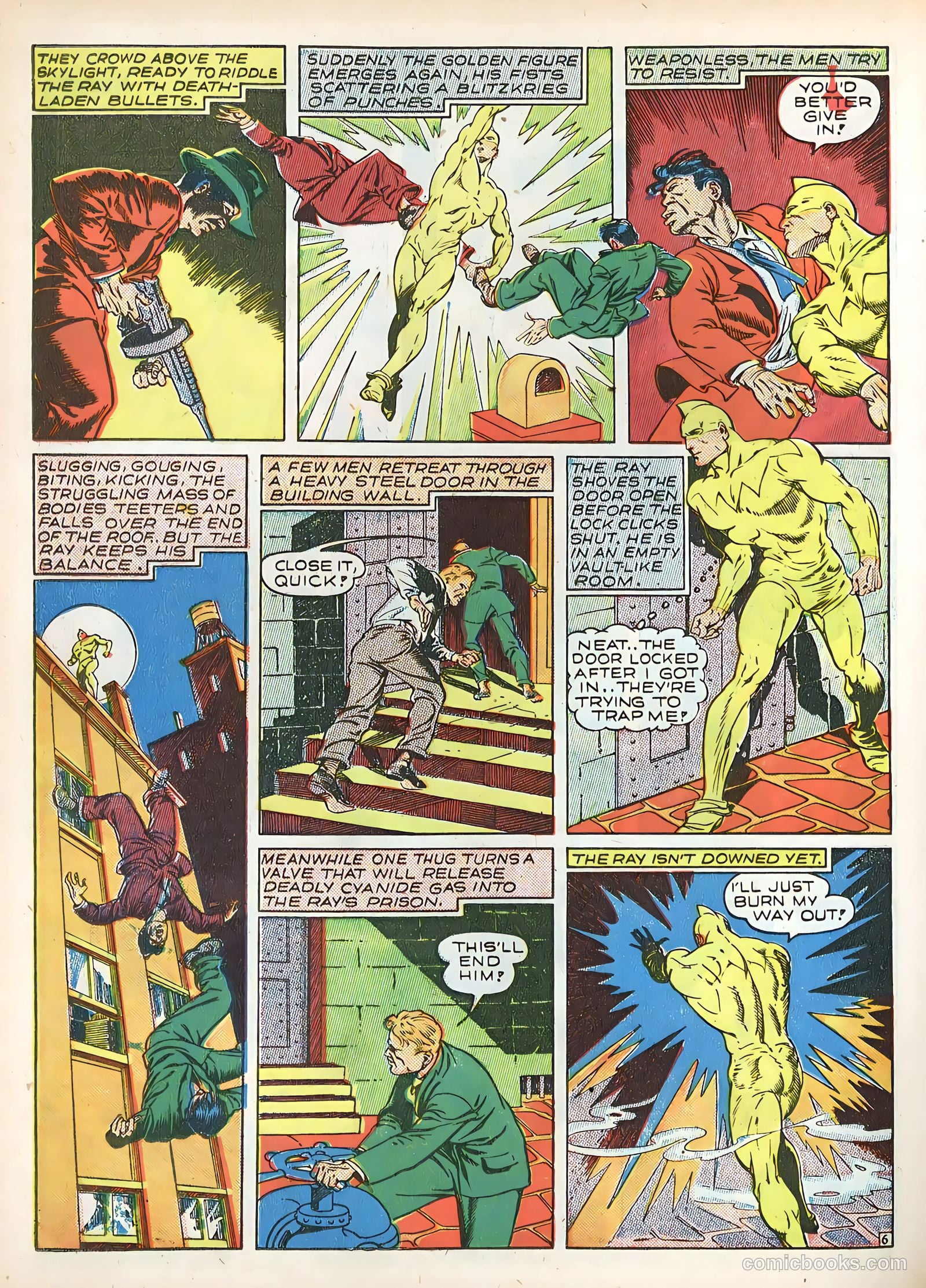 Smash Comics #26 (1941) — page 8 of 68
