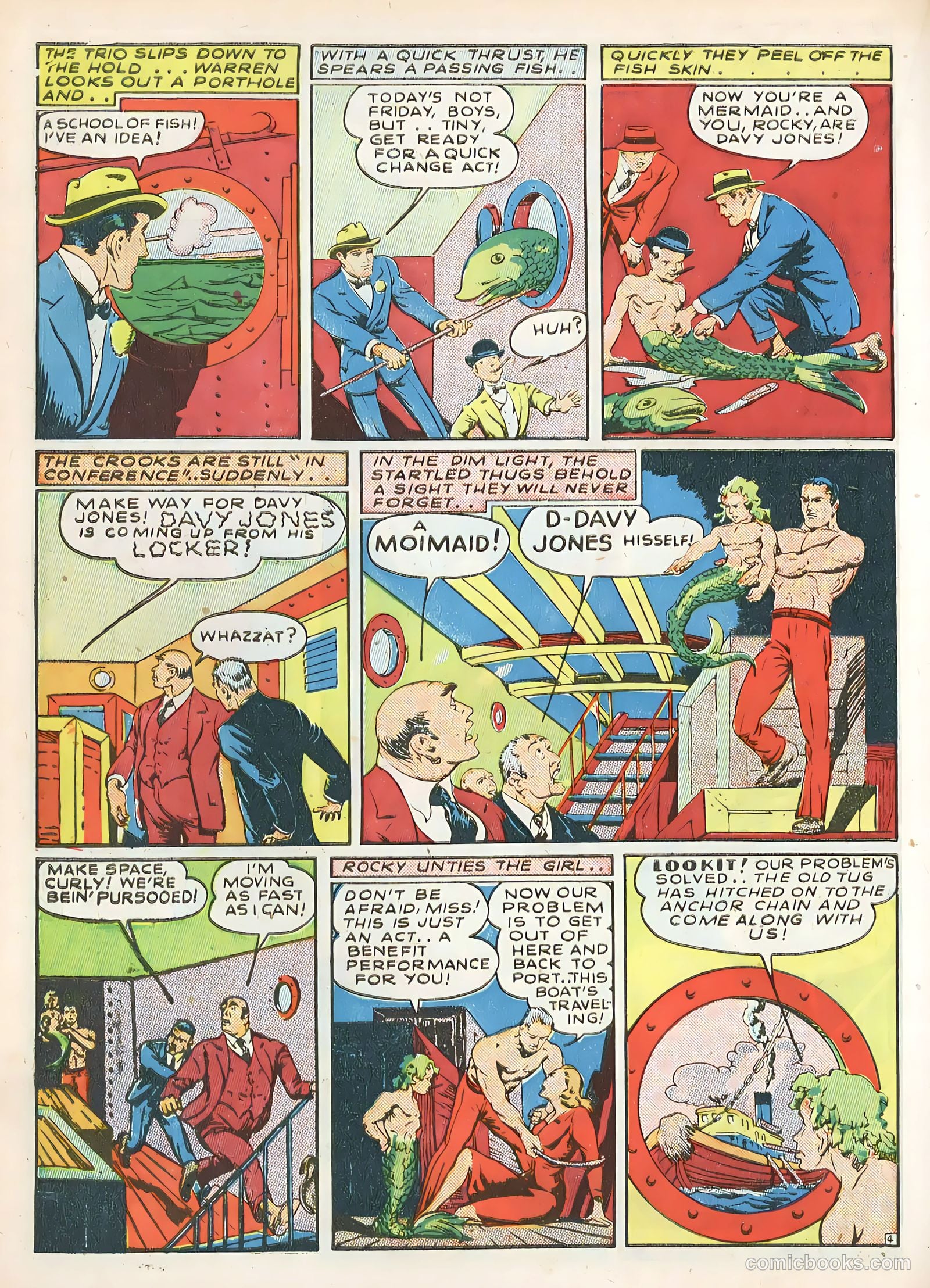 Smash Comics #26 (1941) — page 32 of 68