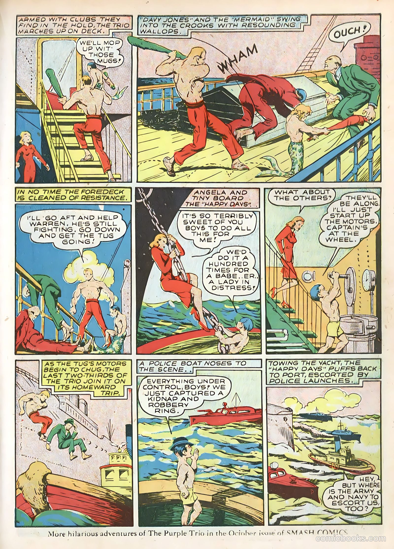 Smash Comics #26 (1941) — page 33 of 68
