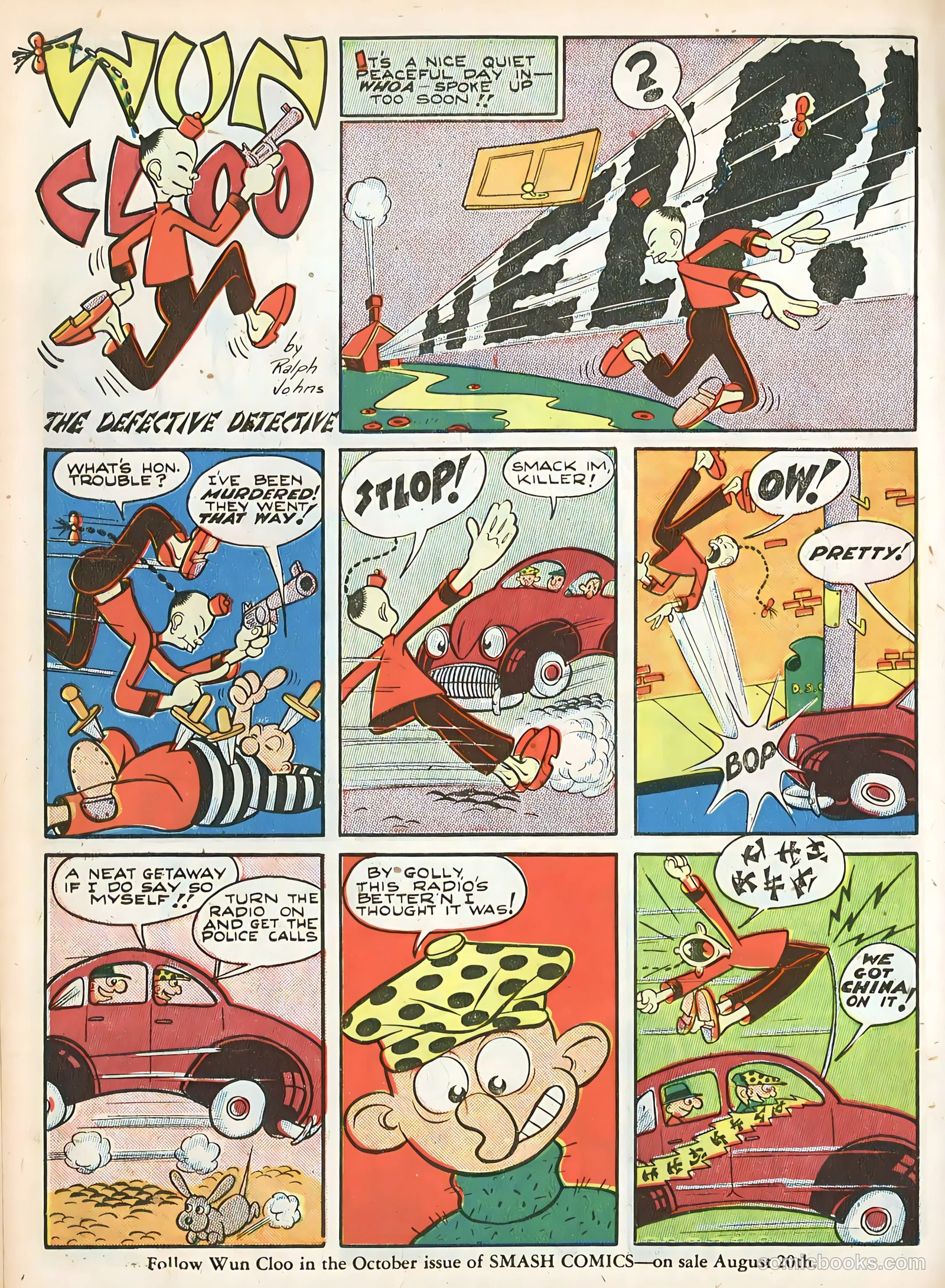Smash Comics #26 (1941) — page 40 of 68