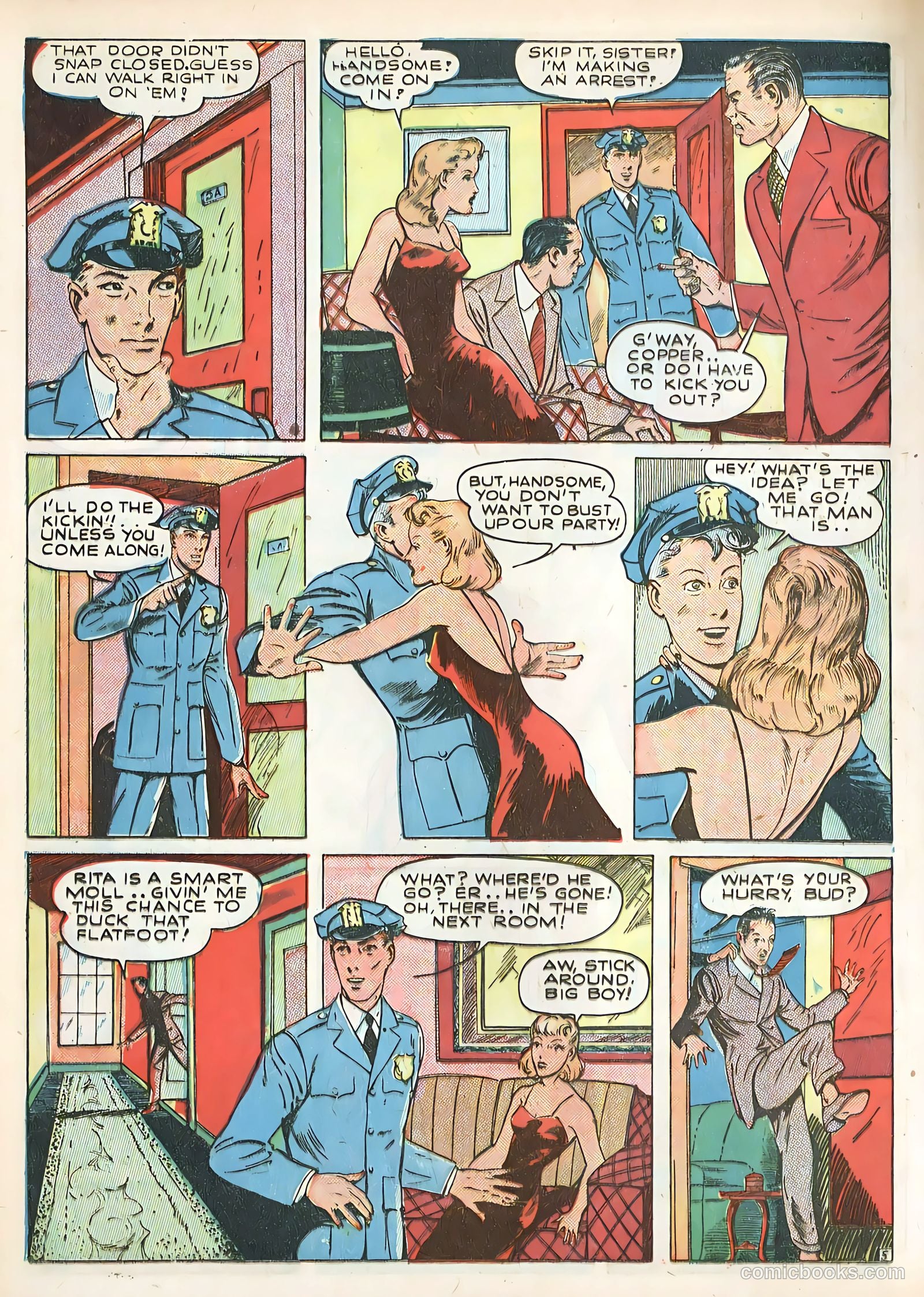 Smash Comics #26 (1941) — page 58 of 68