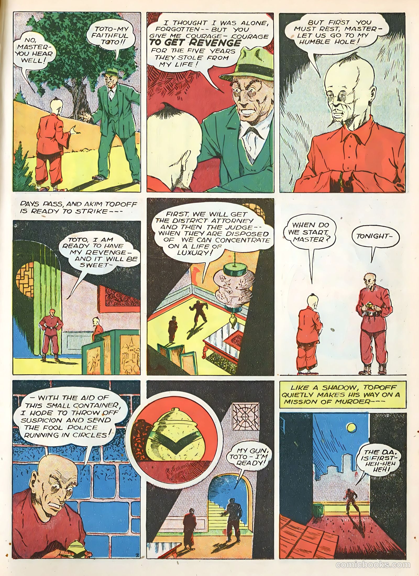 Smash Comics #26 (1941) — page 61 of 68