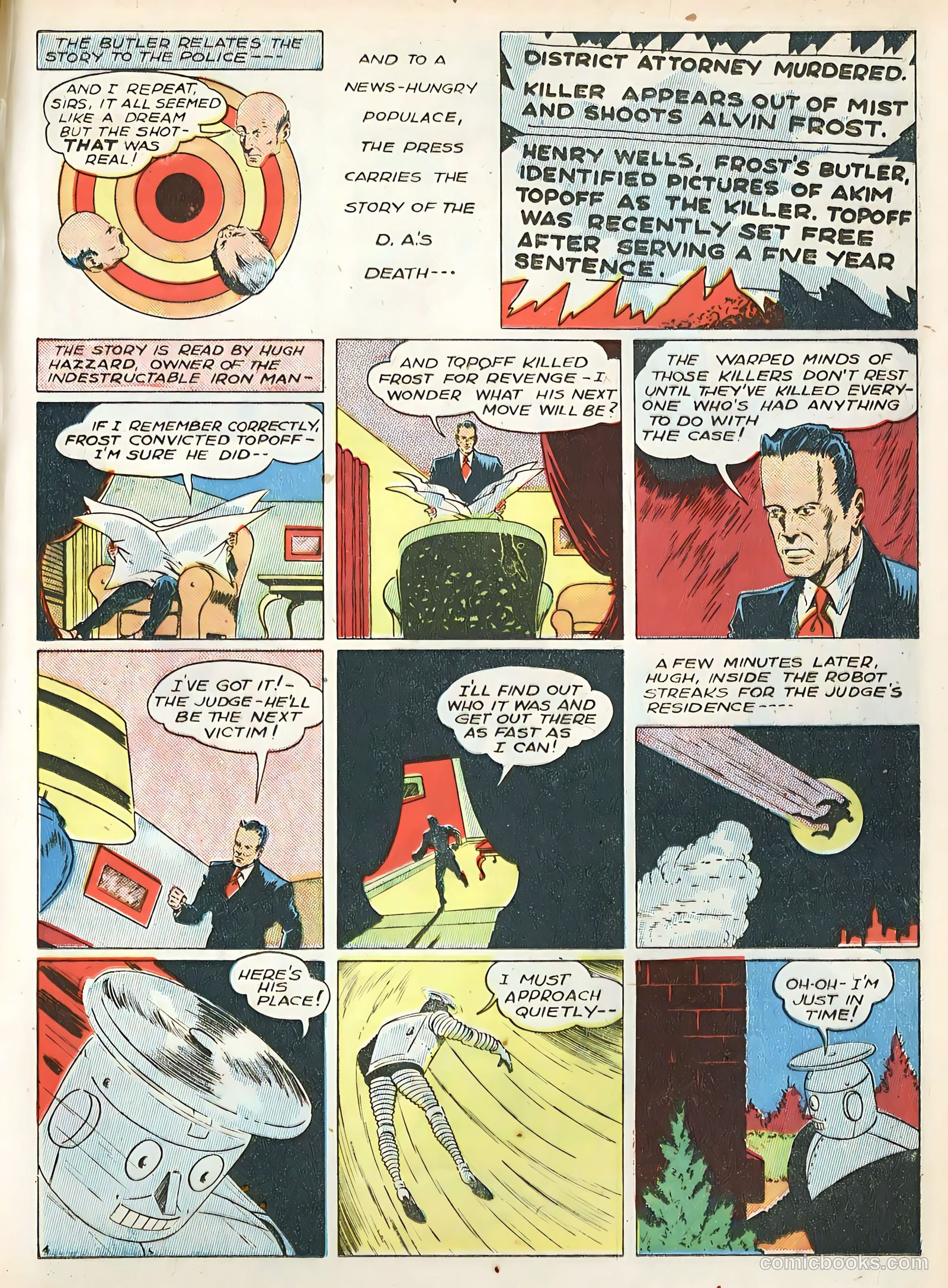 Smash Comics #26 (1941) — page 63 of 68
