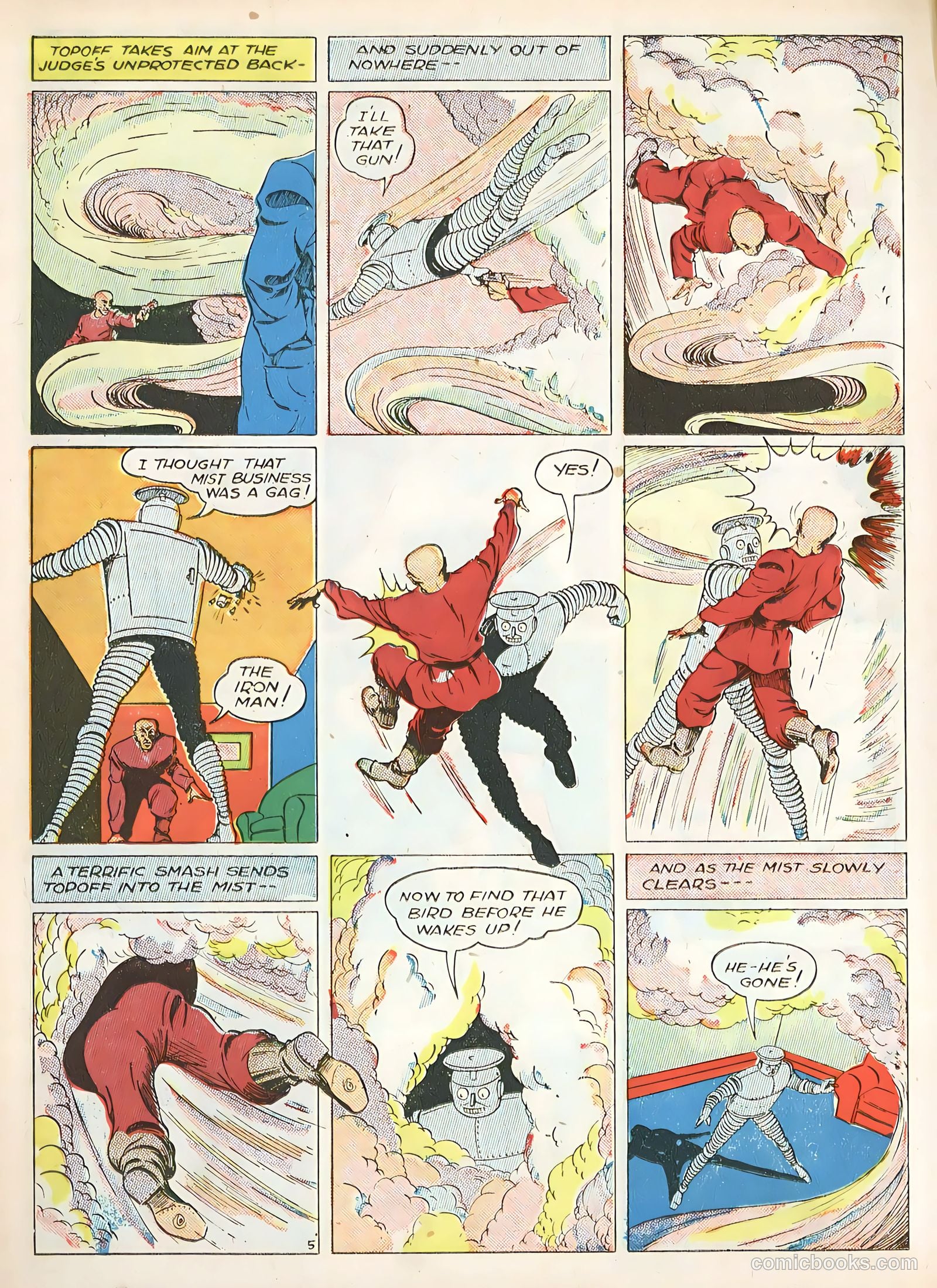 Smash Comics #26 (1941) — page 64 of 68