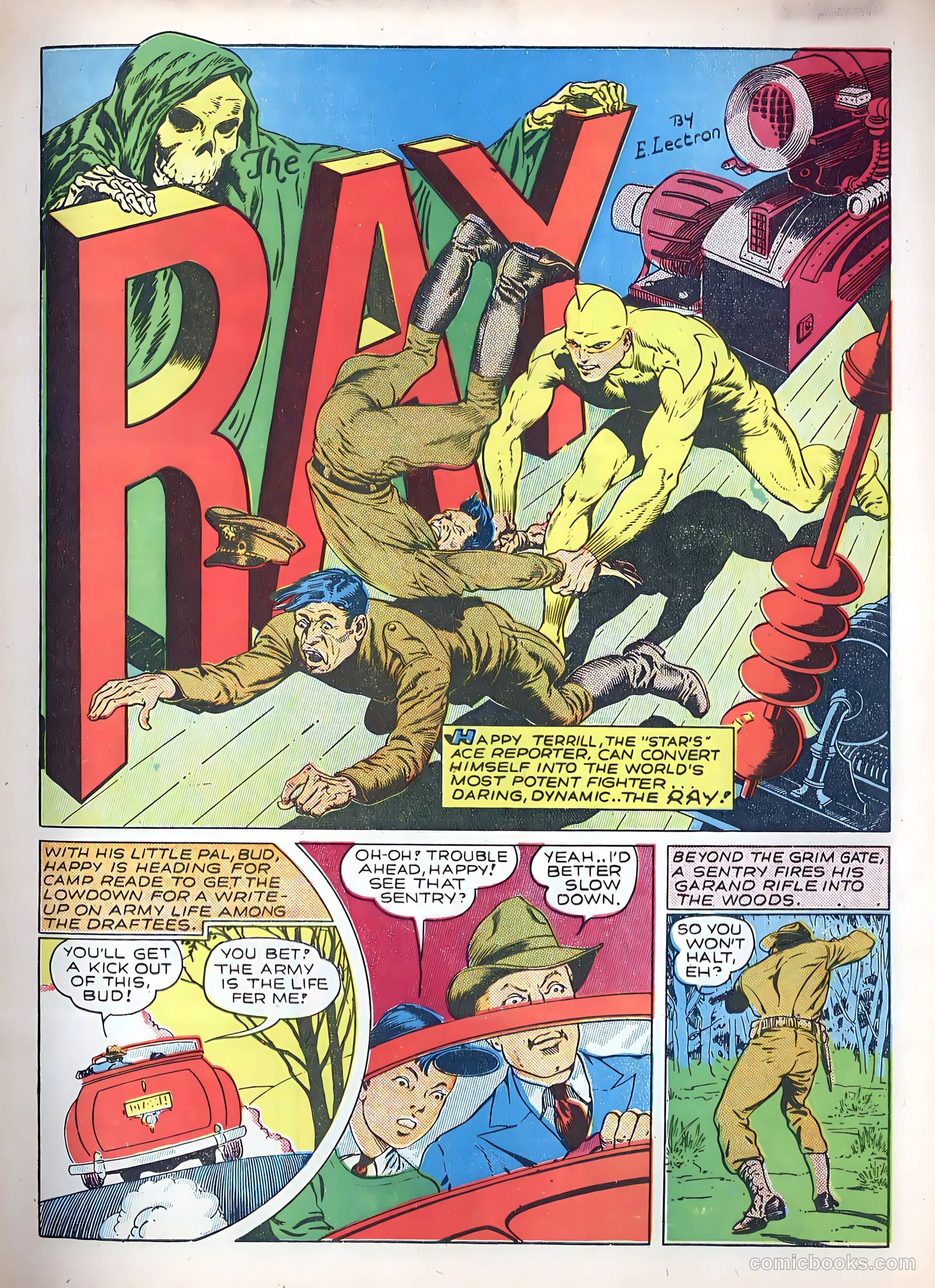 Smash Comics #27 (1941) — page 3 of 67