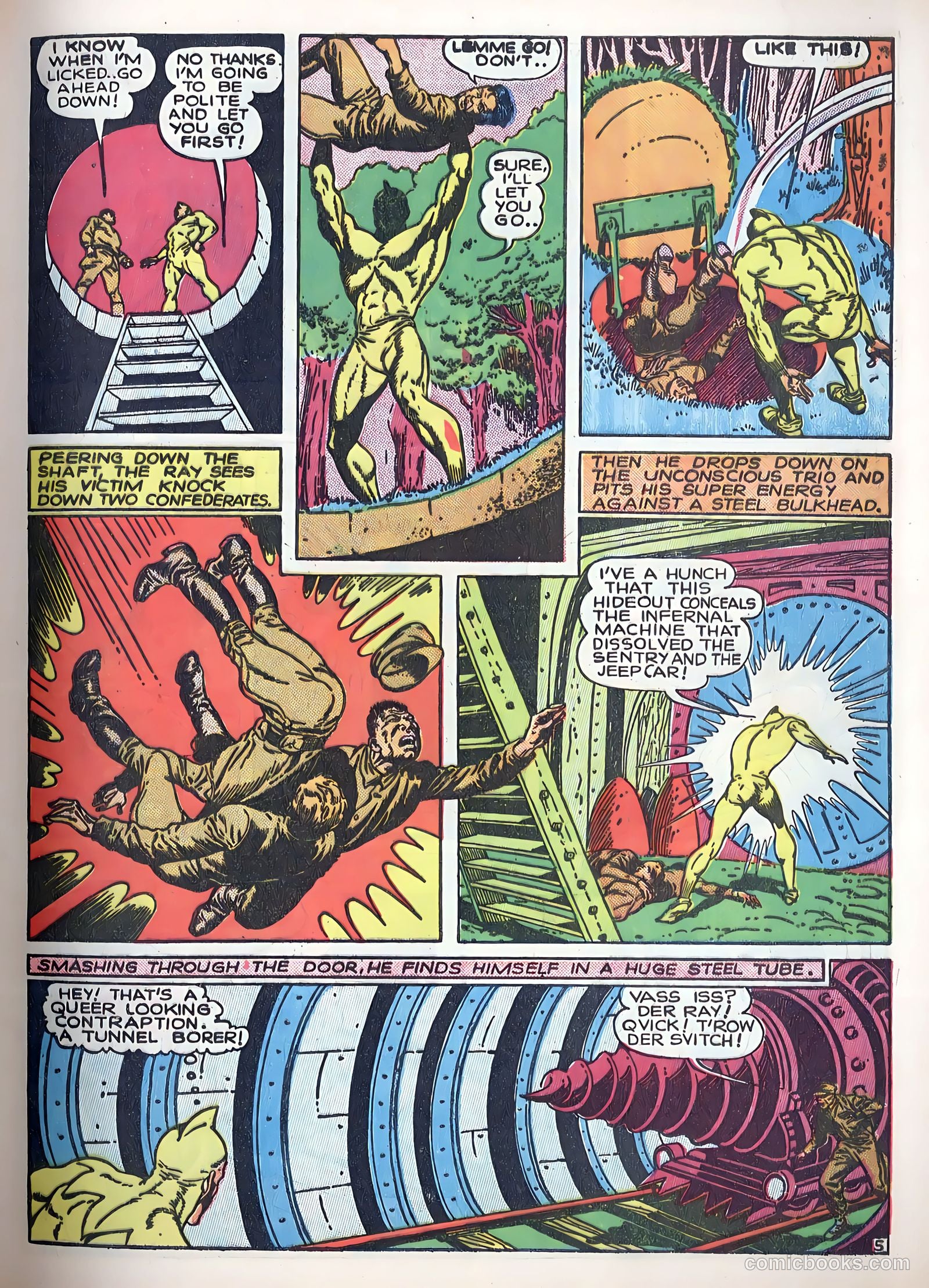 Smash Comics #27 (1941) — page 7 of 67