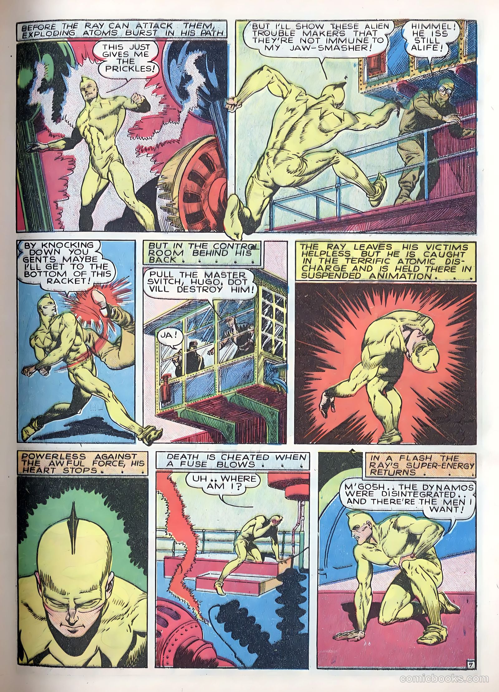 Smash Comics #27 (1941) — page 9 of 67