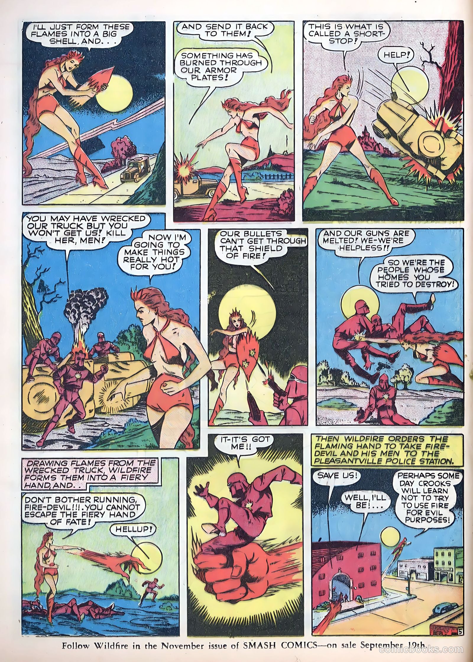 Smash Comics #27 (1941) — page 28 of 67