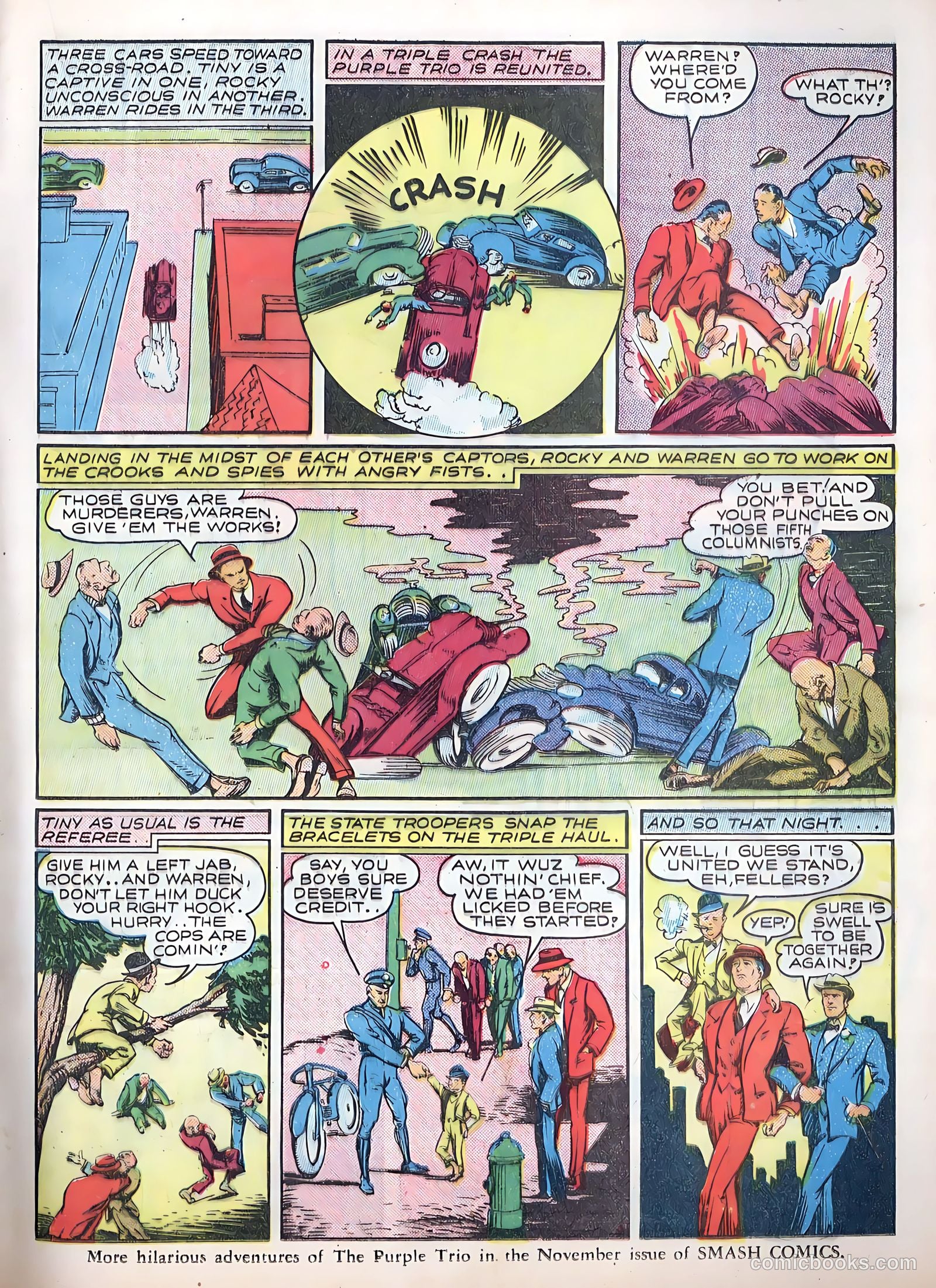 Smash Comics #27 (1941) — page 33 of 67
