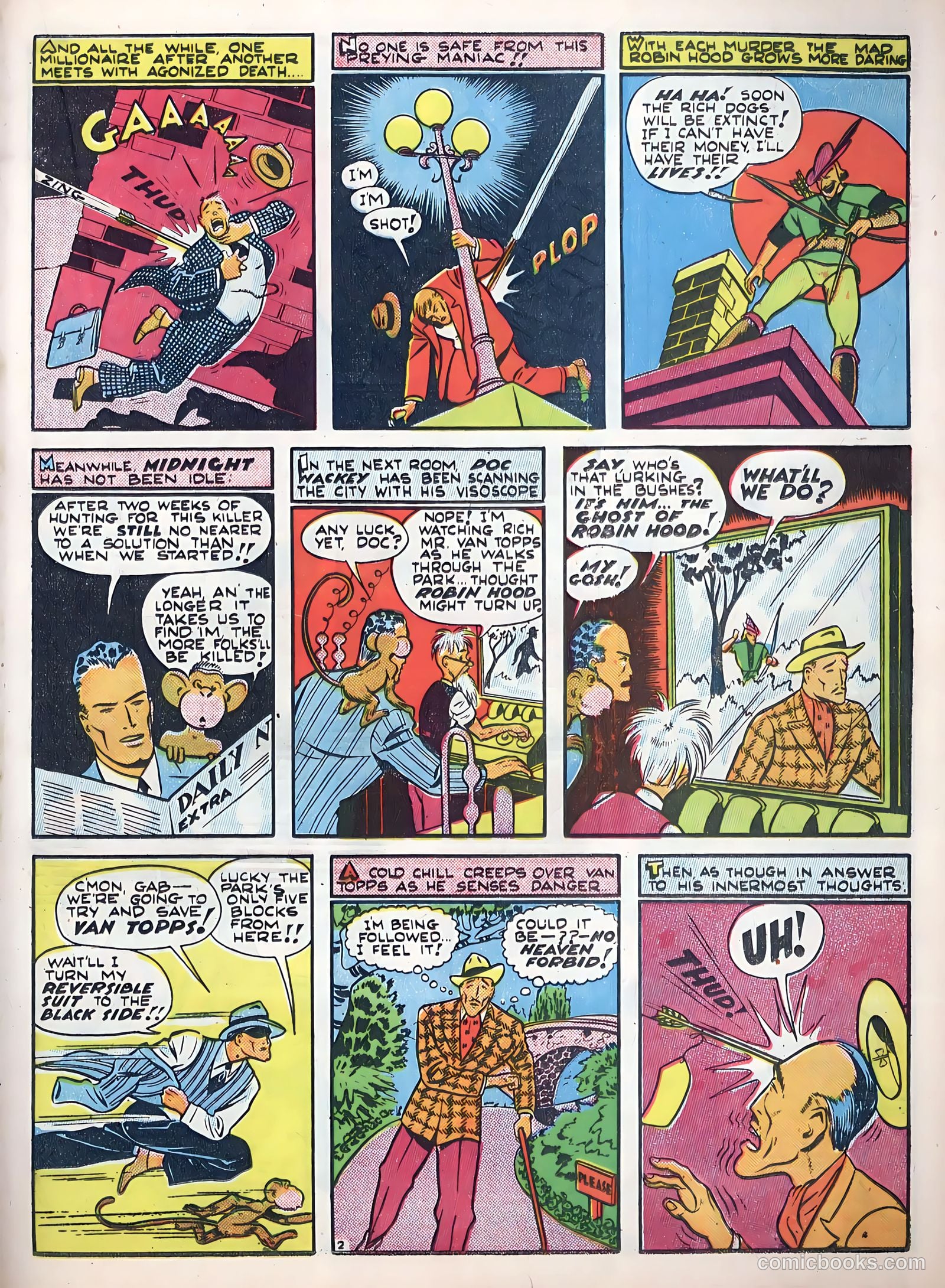 Smash Comics #27 (1941) — page 35 of 67