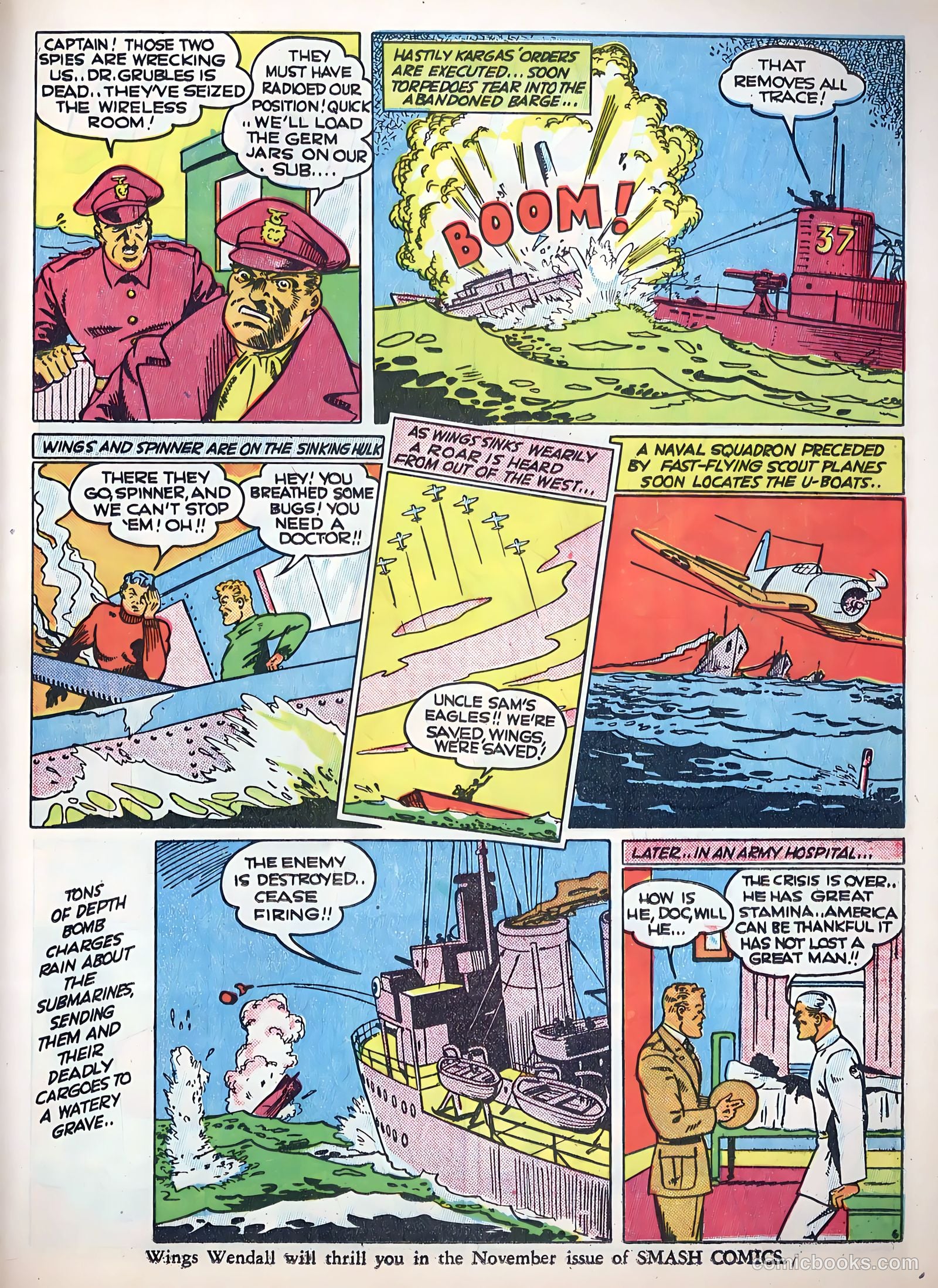 Smash Comics #27 (1941) — page 45 of 67
