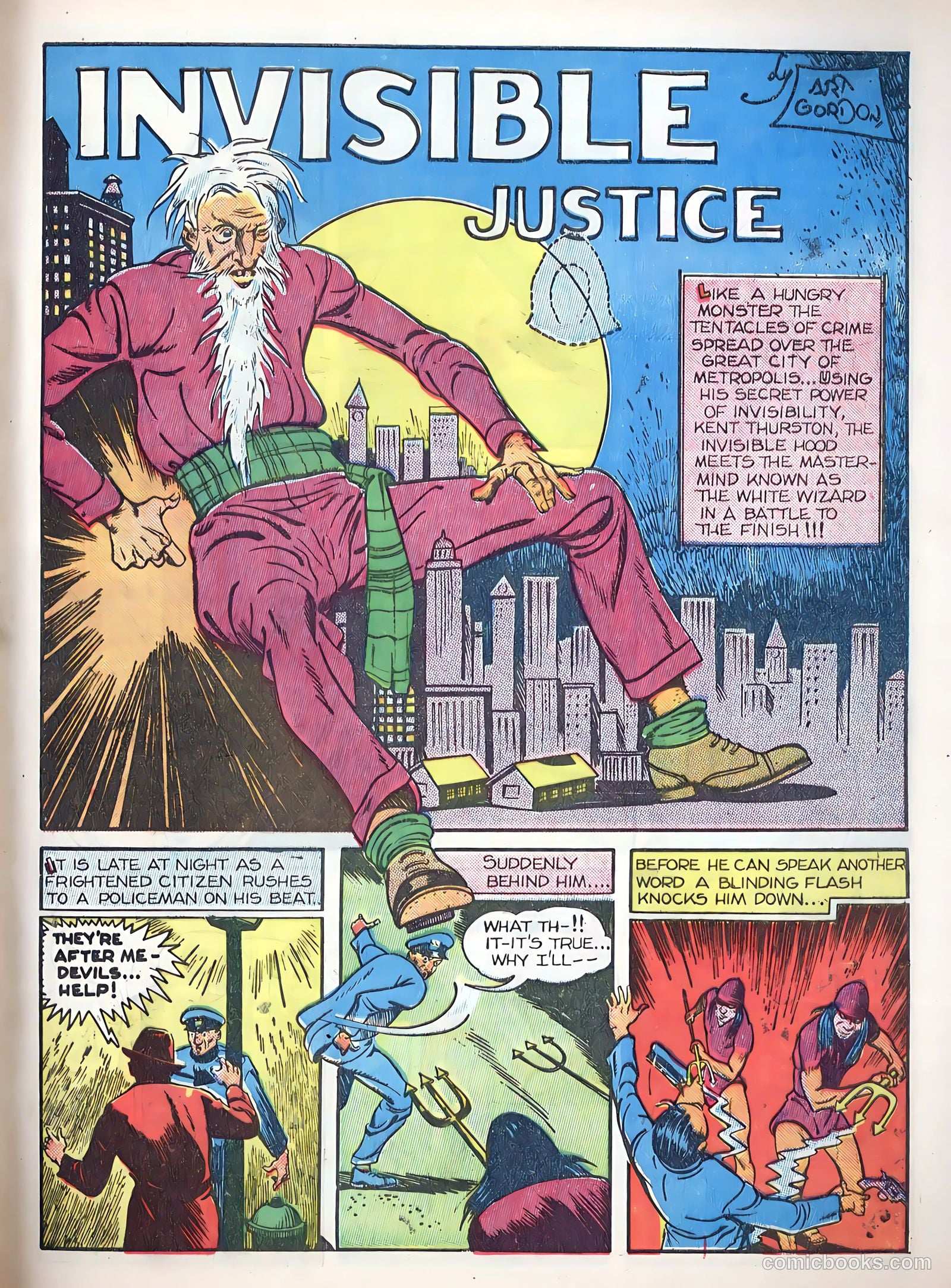 Smash Comics #27 (1941) — page 54 of 67