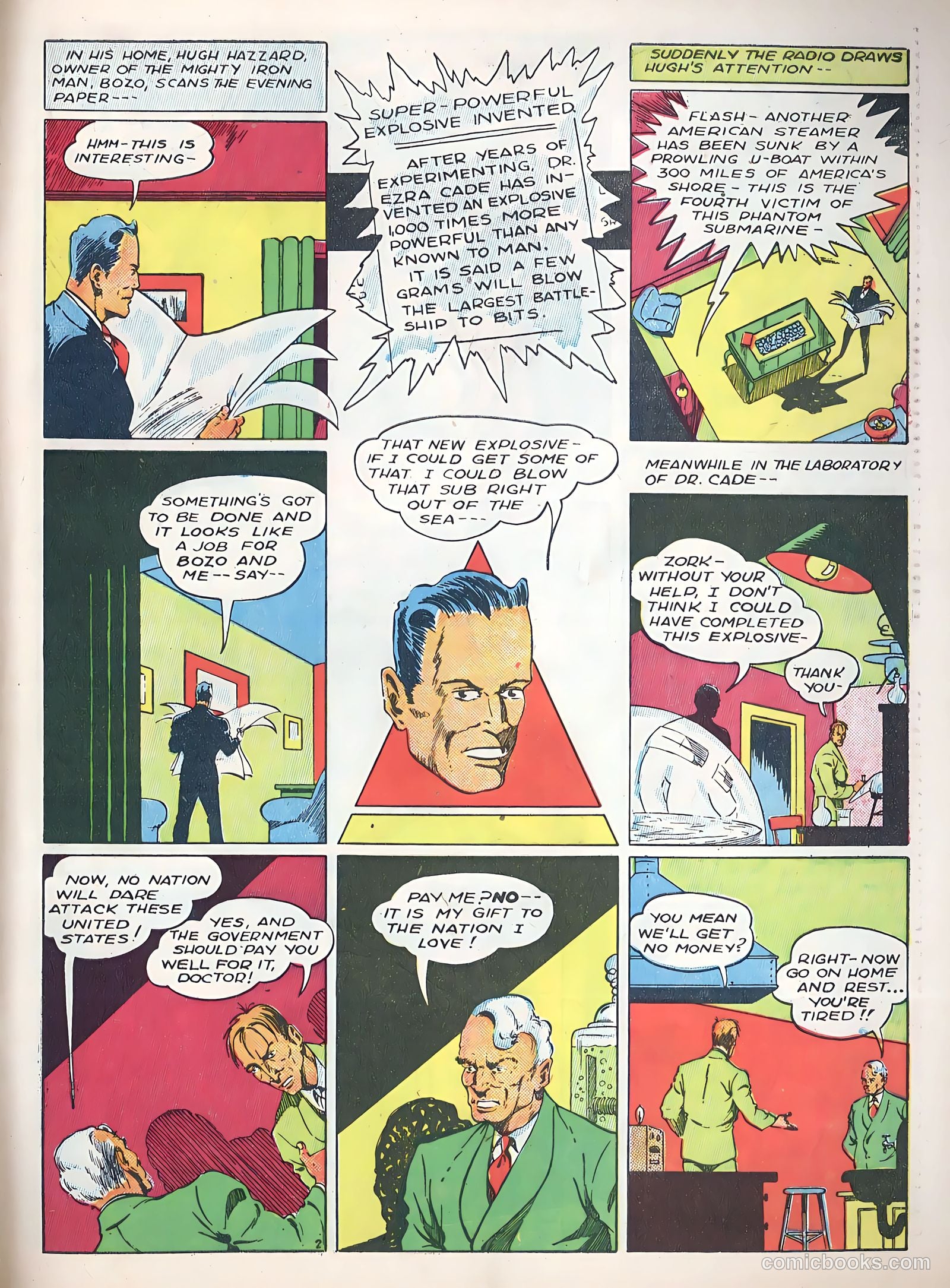 Smash Comics #27 (1941) — page 60 of 67
