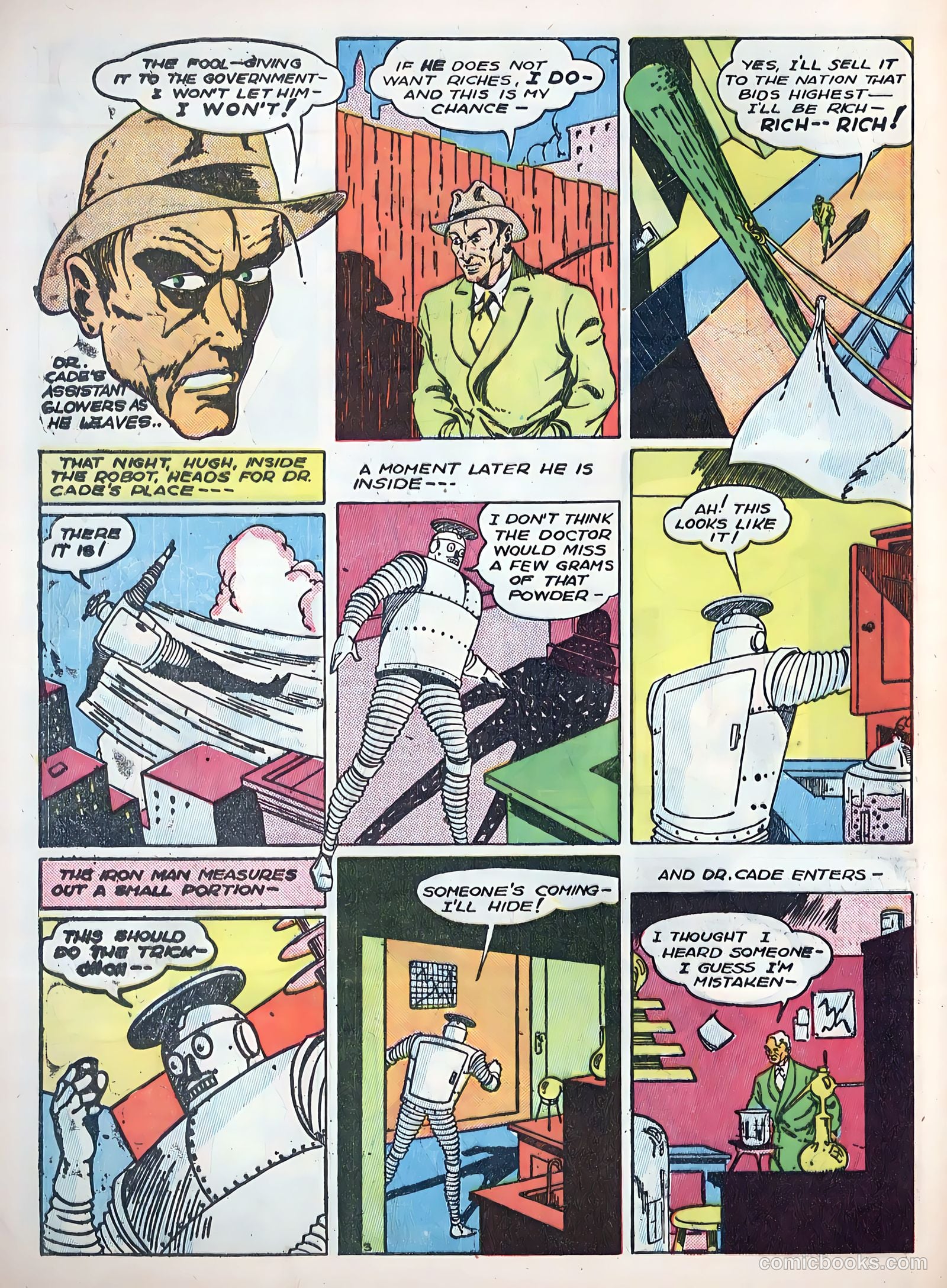 Smash Comics #27 (1941) — page 61 of 67