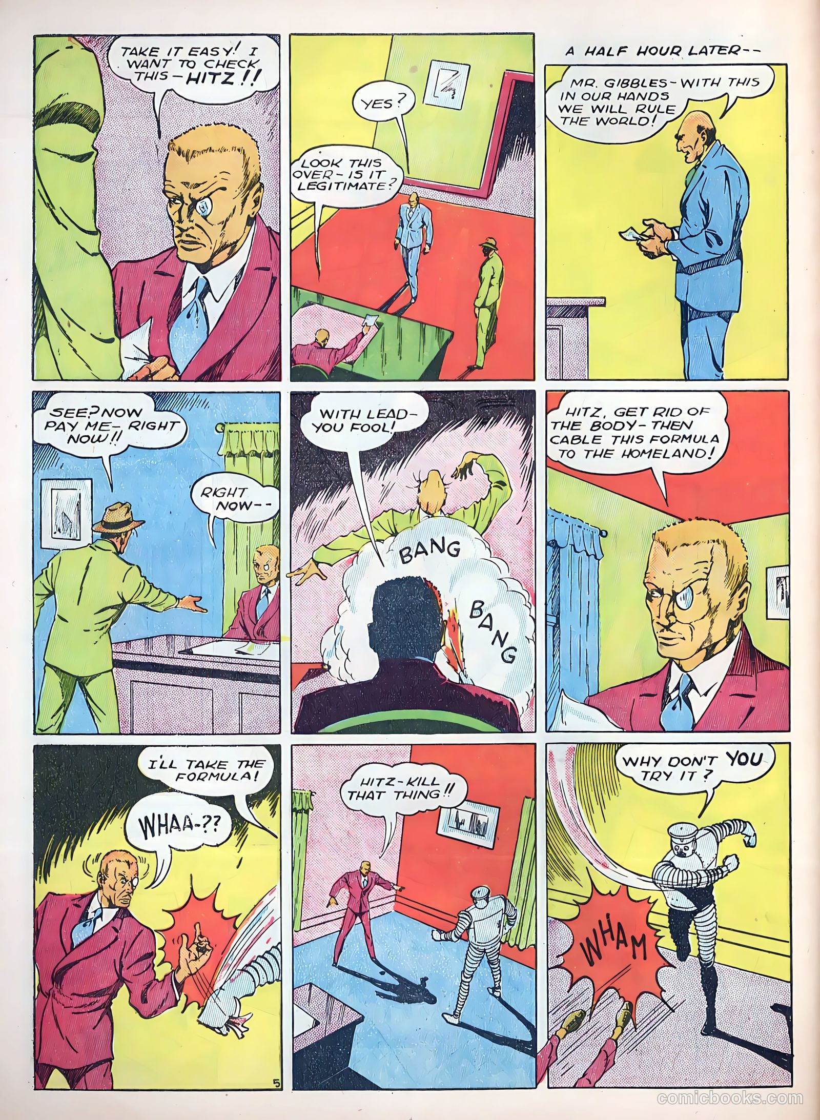 Smash Comics #27 (1941) — page 63 of 67