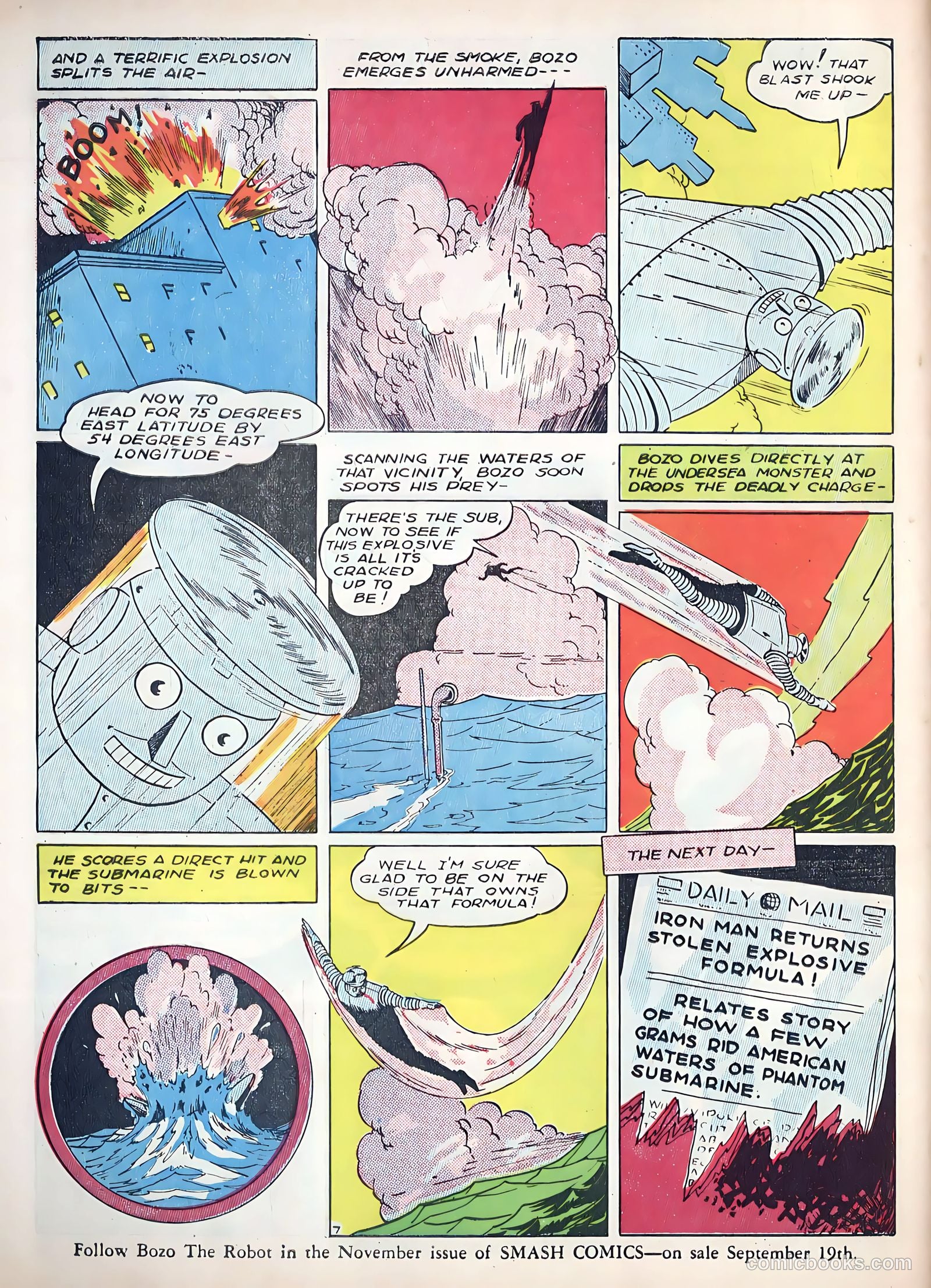 Smash Comics #27 (1941) — page 65 of 67