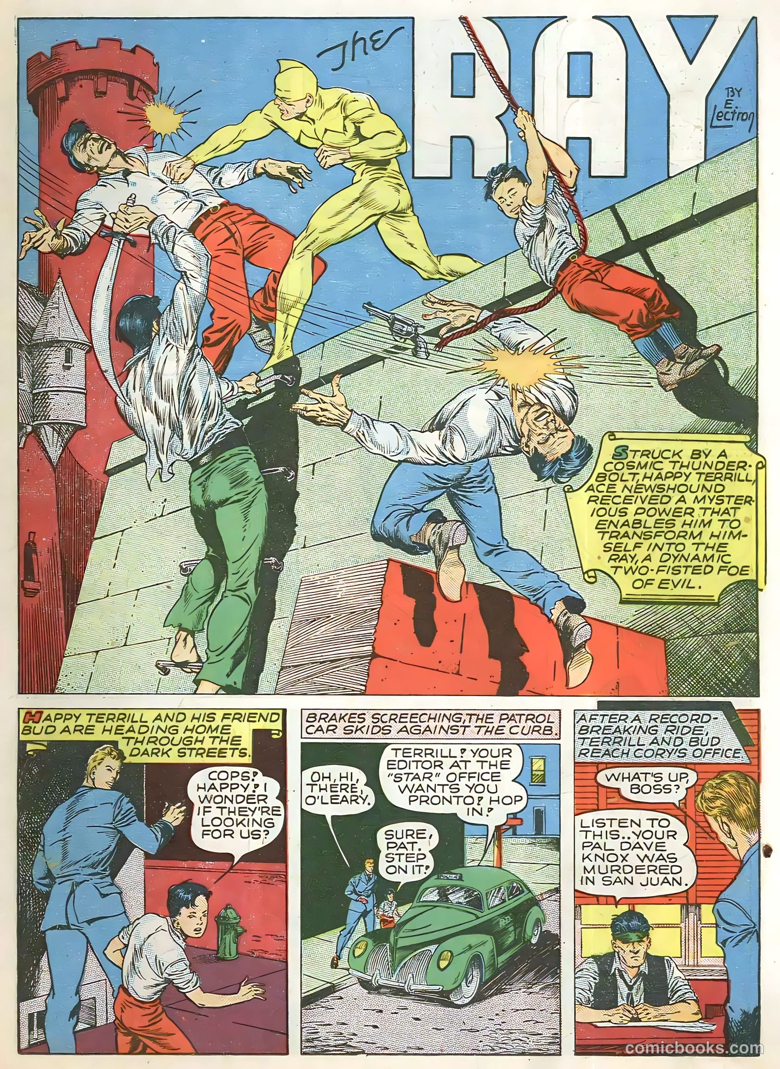 Smash Comics #28 (1941) — page 2 of 65