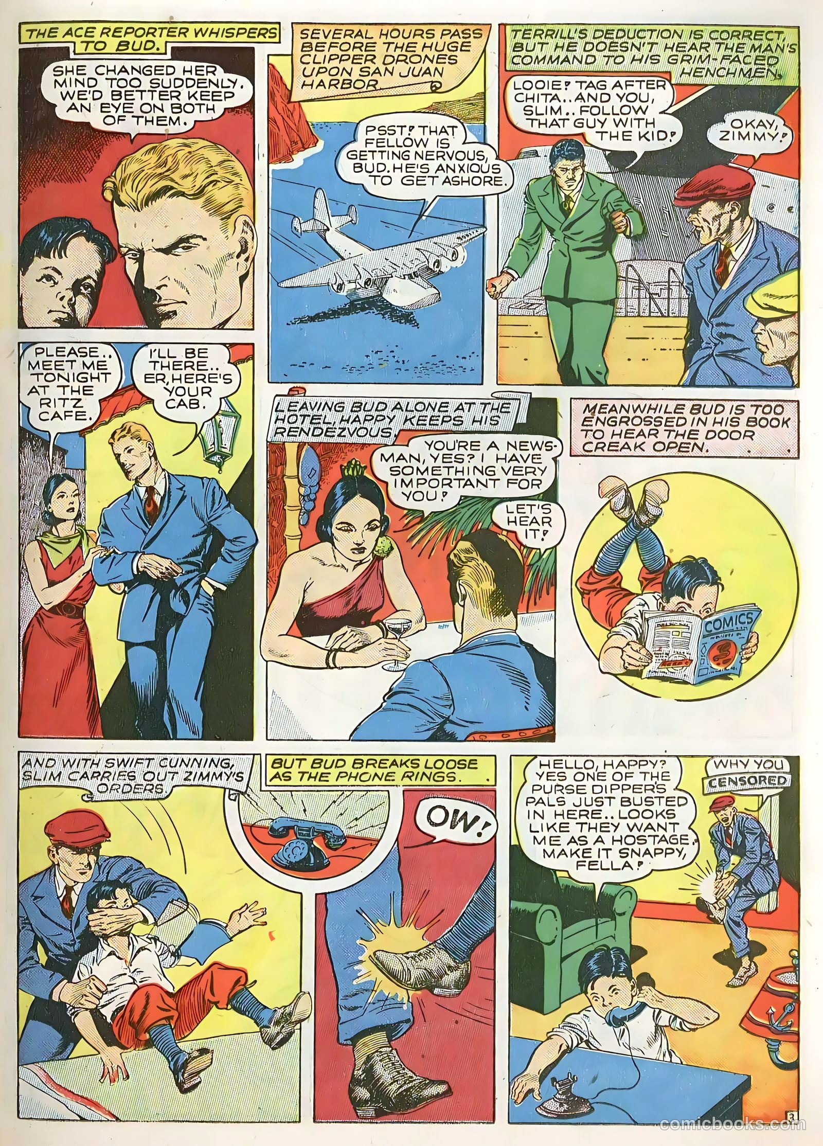 Smash Comics #28 (1941) — page 4 of 65