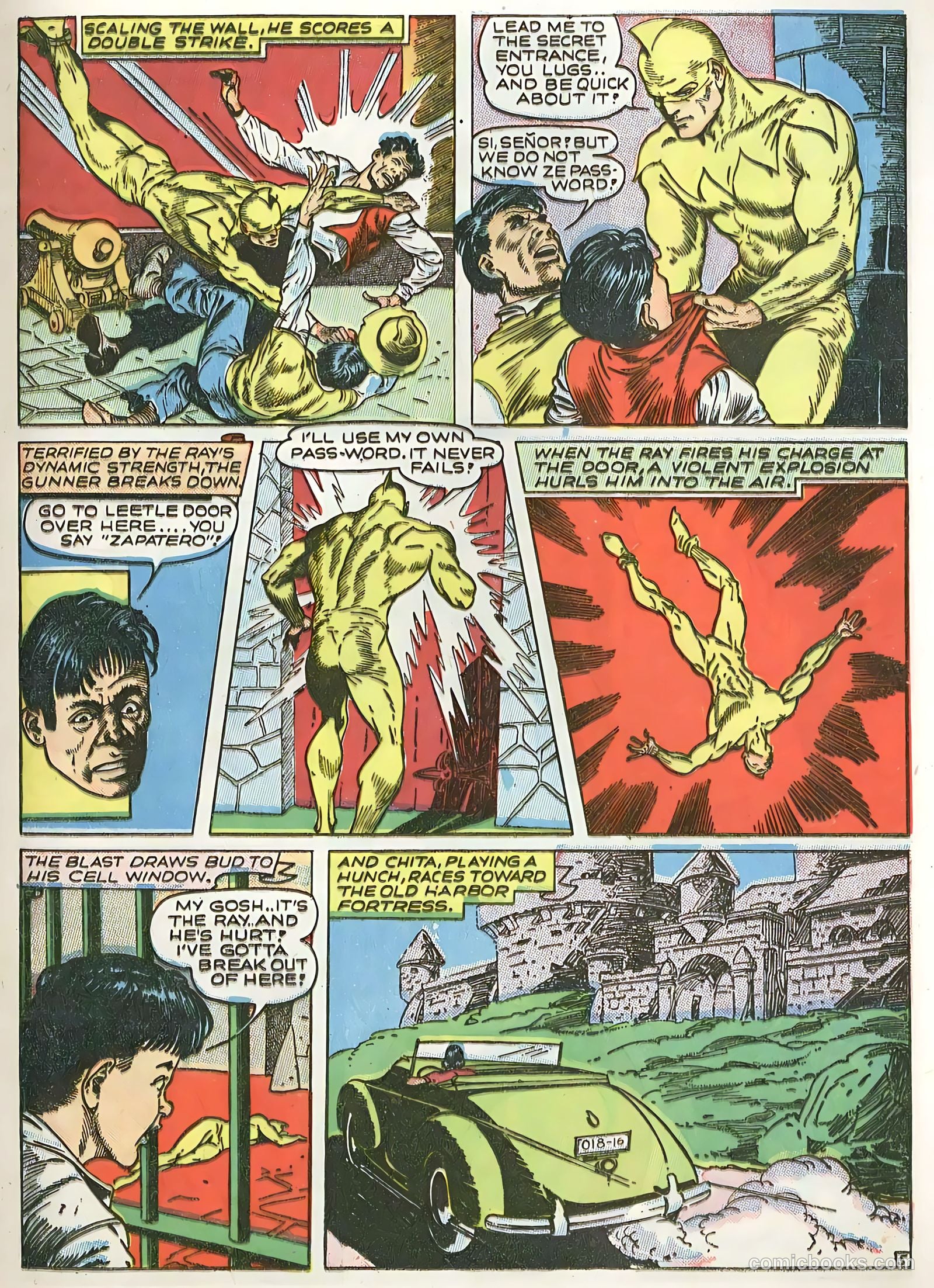 Smash Comics #28 (1941) — page 6 of 65
