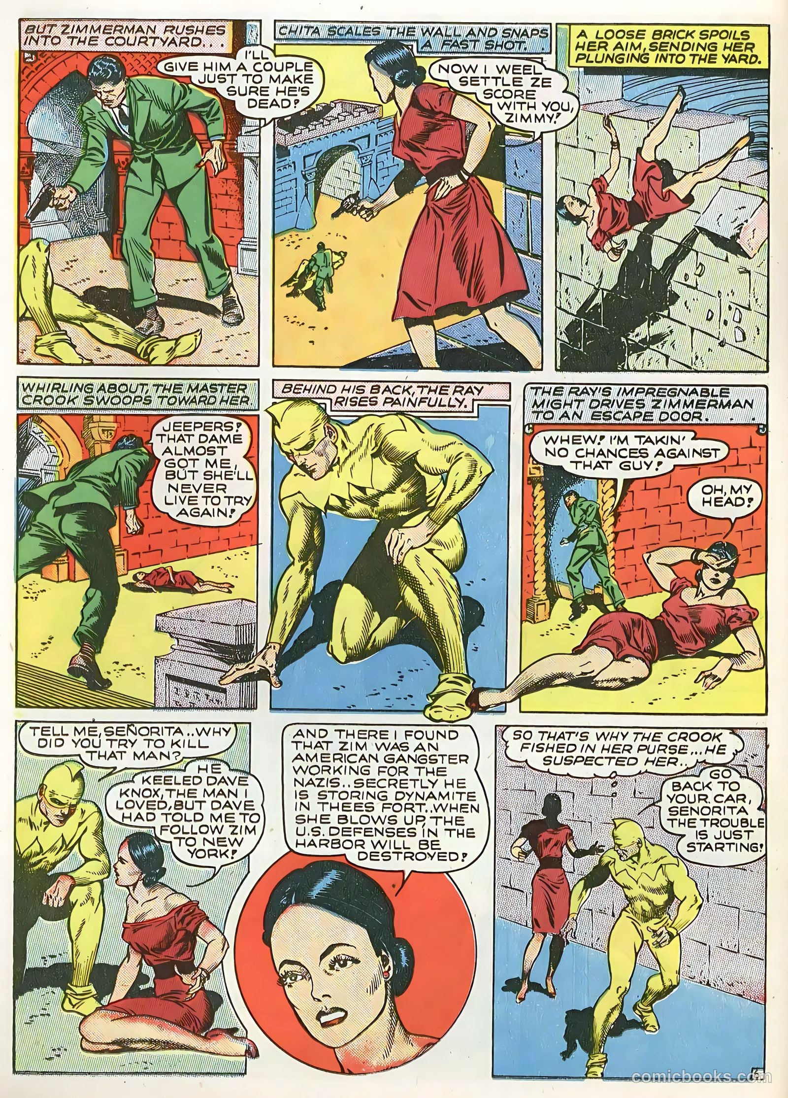 Smash Comics #28 (1941) — page 7 of 65