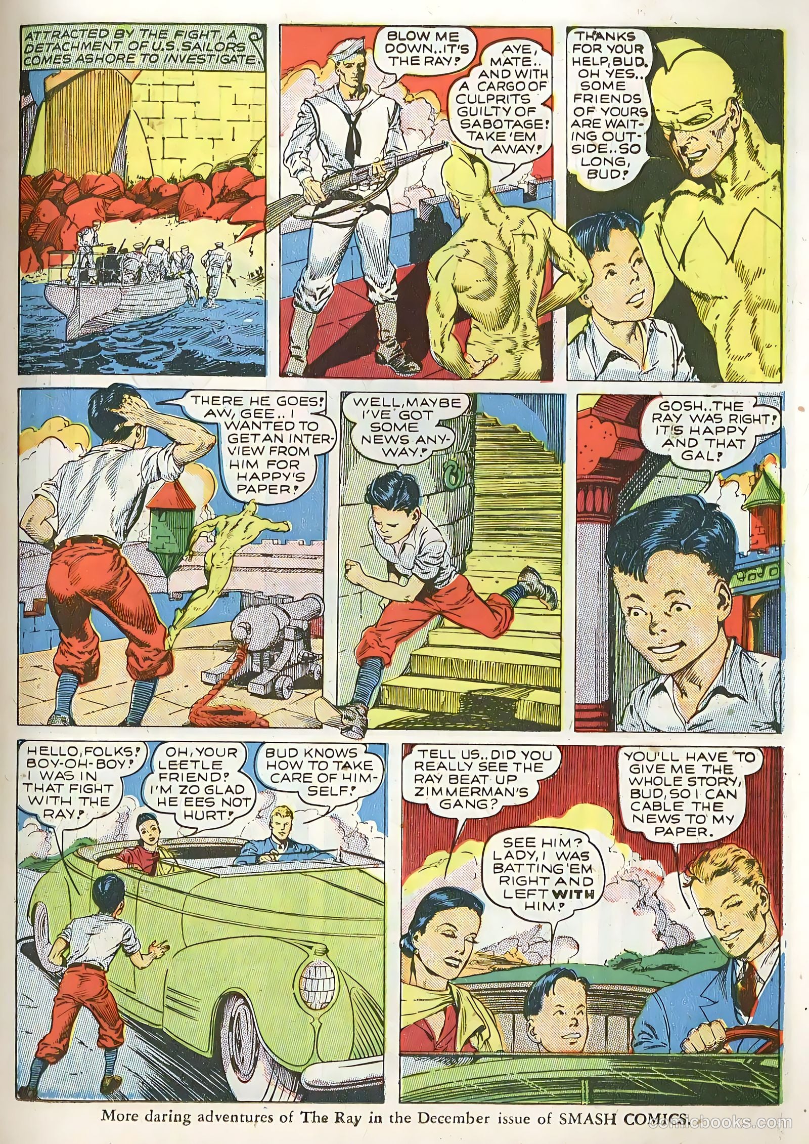 Smash Comics #28 (1941) — page 10 of 65
