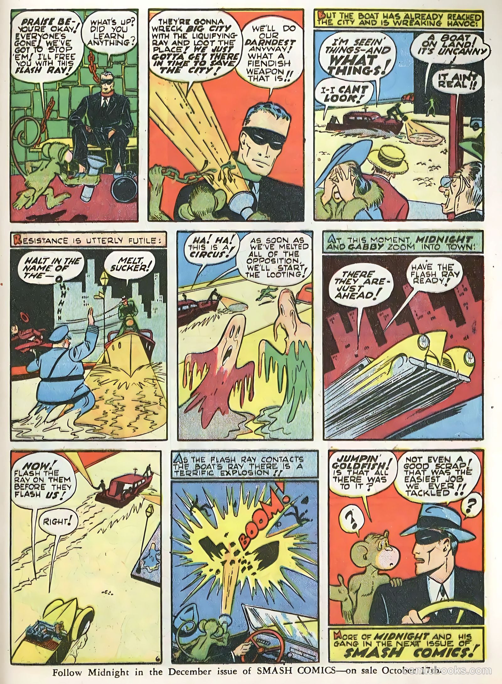 Smash Comics #28 (1941) — page 16 of 65