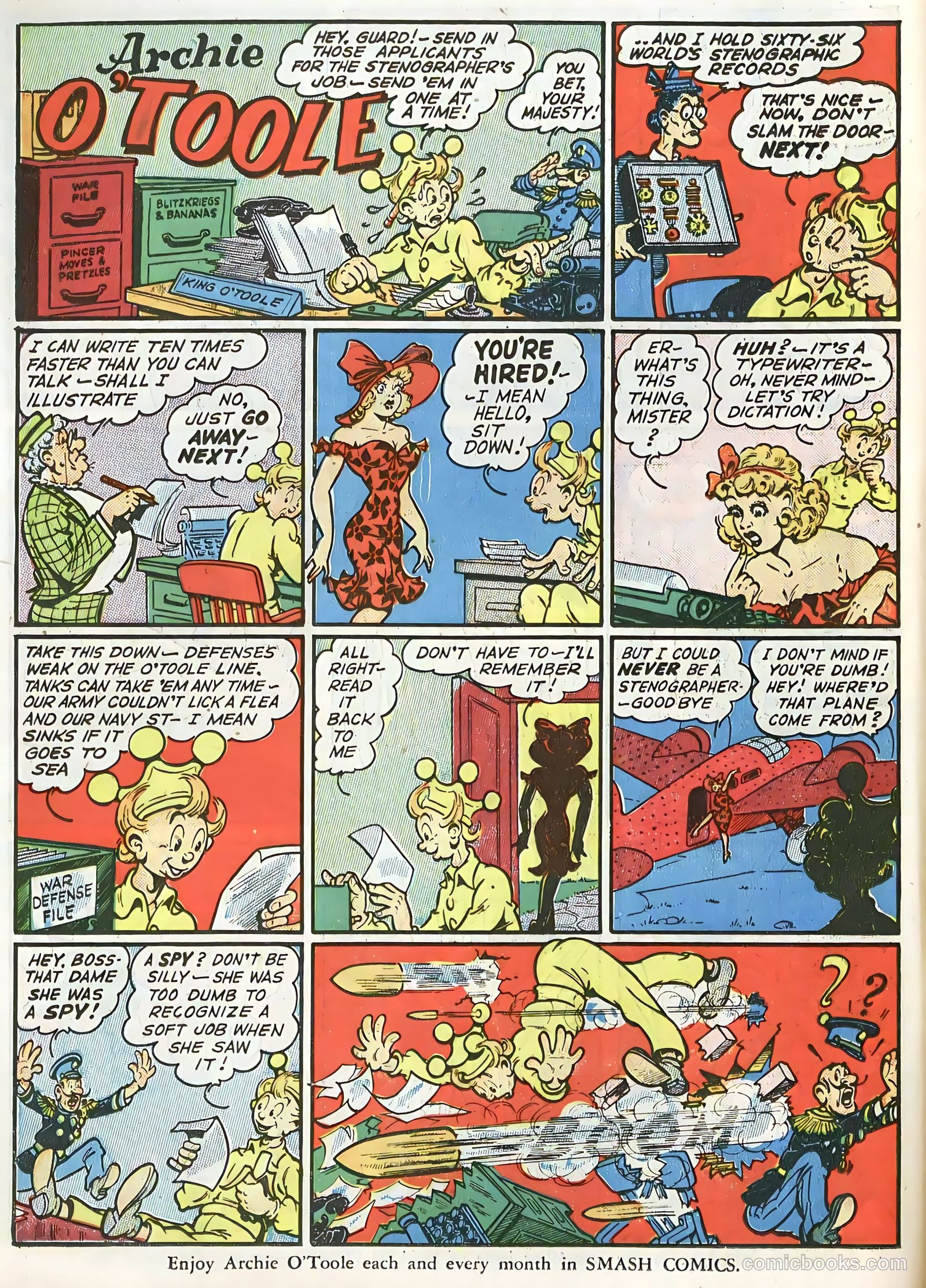 Smash Comics #28 (1941) — page 17 of 65