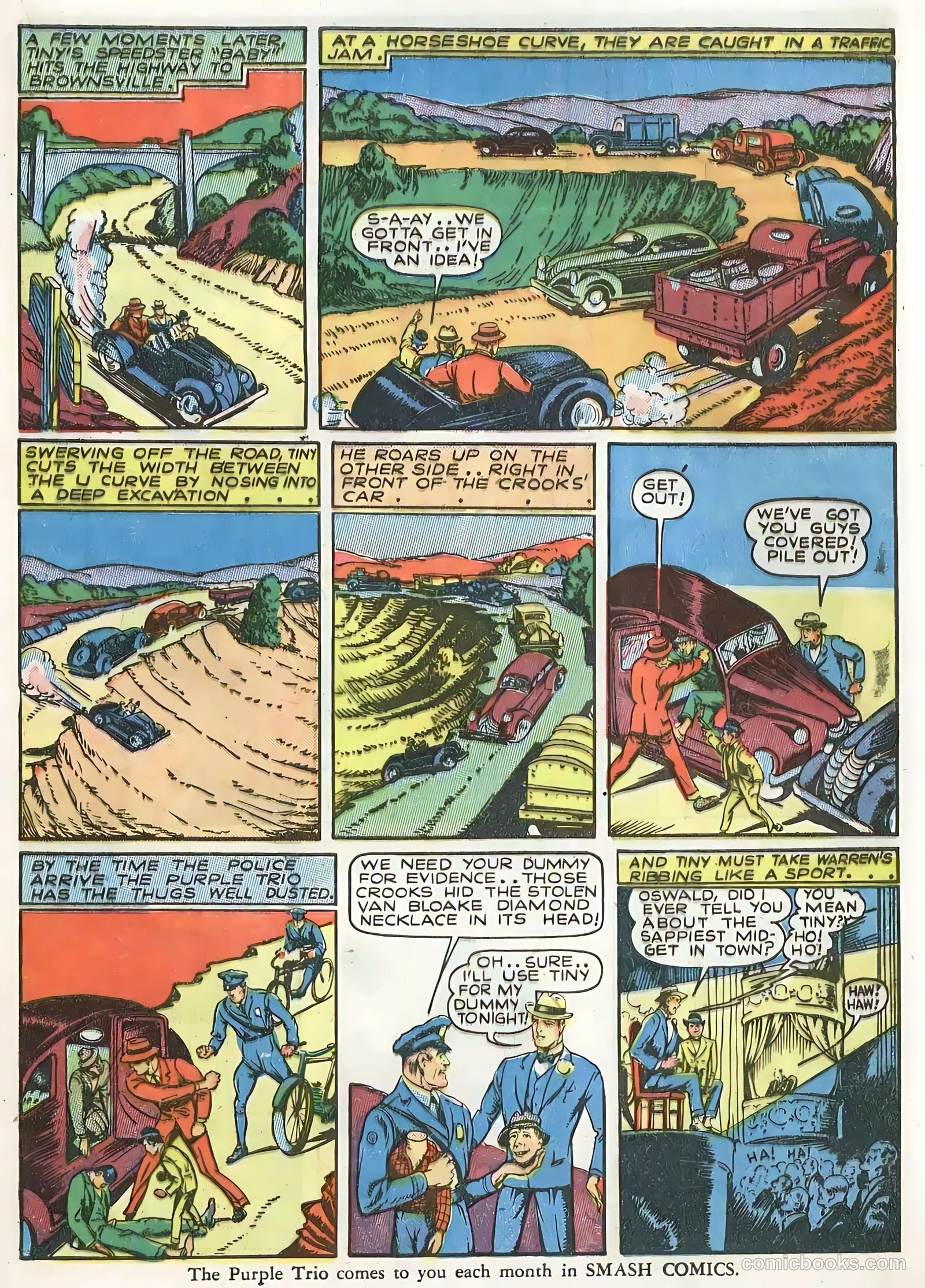 Smash Comics #28 (1941) — page 32 of 65