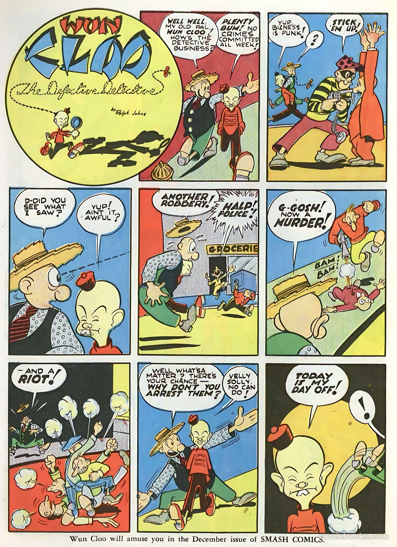 Smash Comics #28 (1941) — page 39 of 65