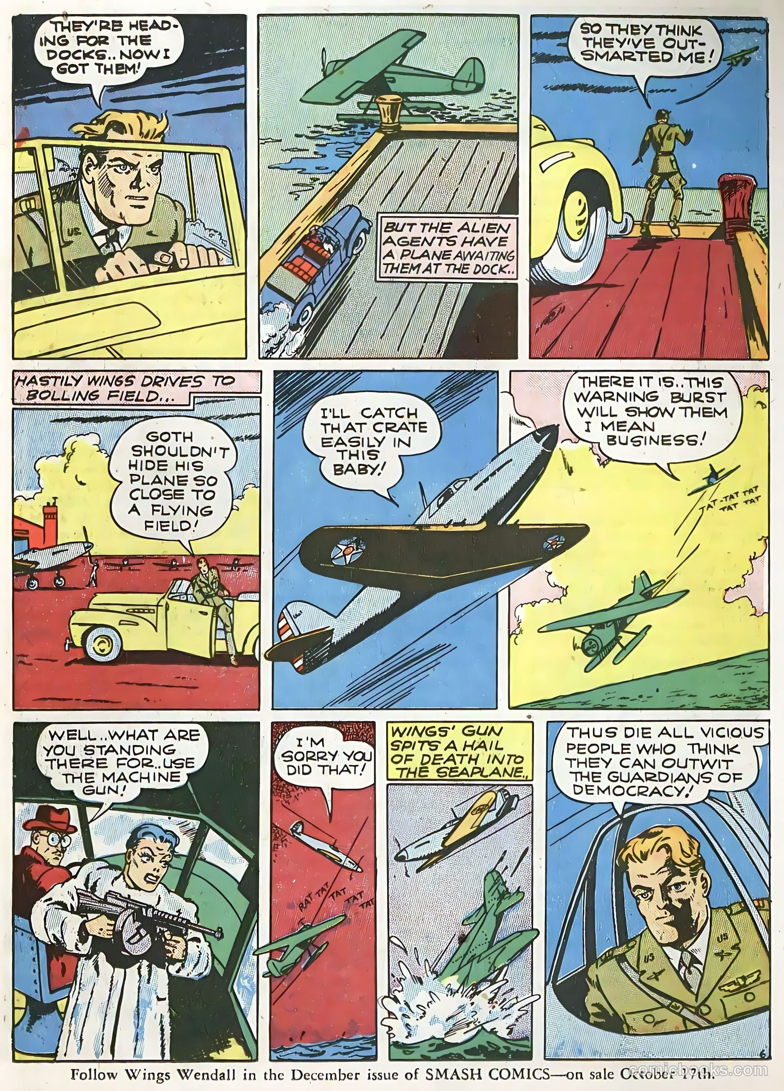 Smash Comics #28 (1941) — page 50 of 65