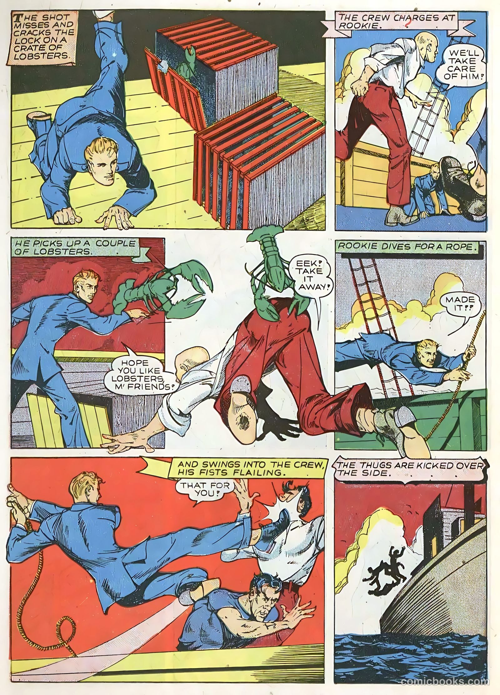 Smash Comics #28 (1941) — page 57 of 65