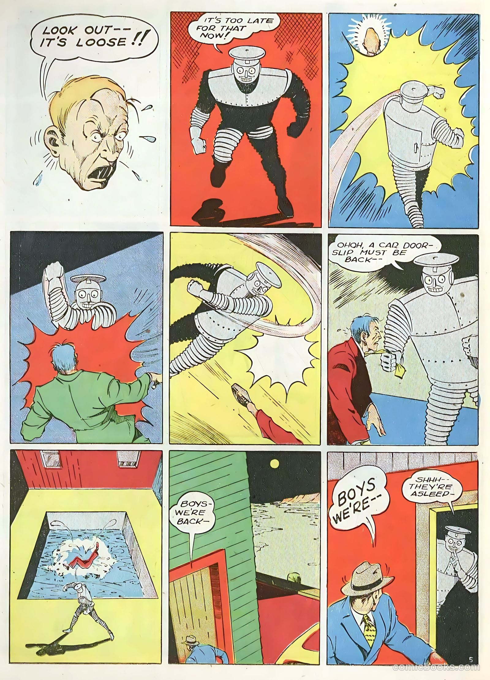 Smash Comics #28 (1941) — page 63 of 65