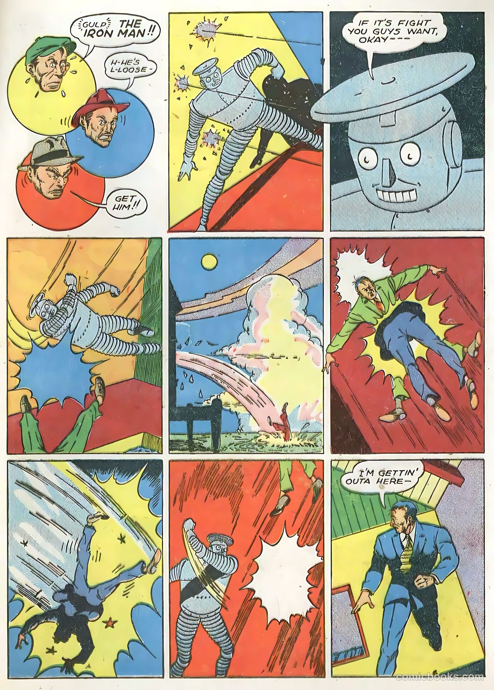 Smash Comics #28 (1941) — page 64 of 65