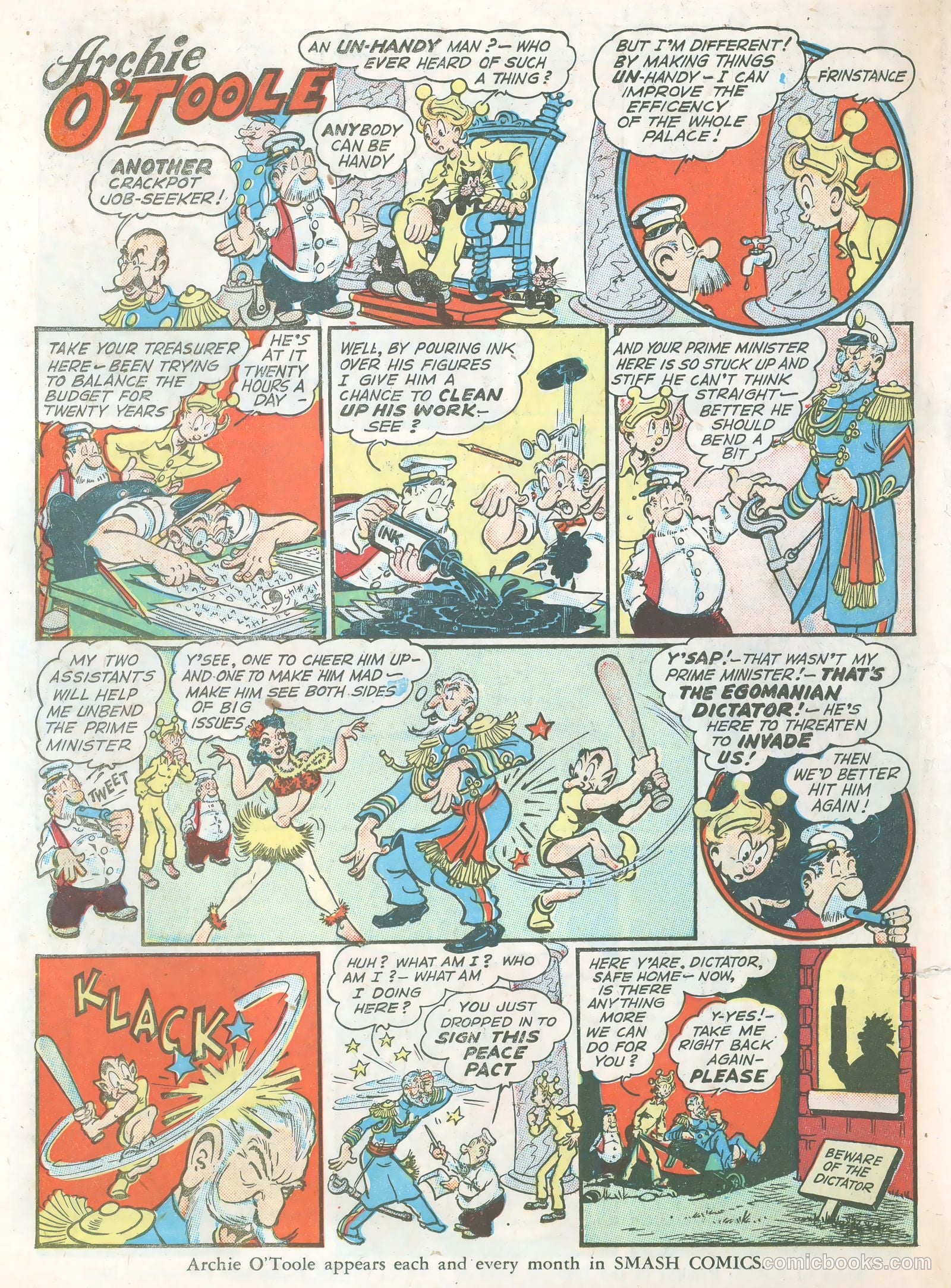 Smash Comics #29 (1941) — page 18 of 68