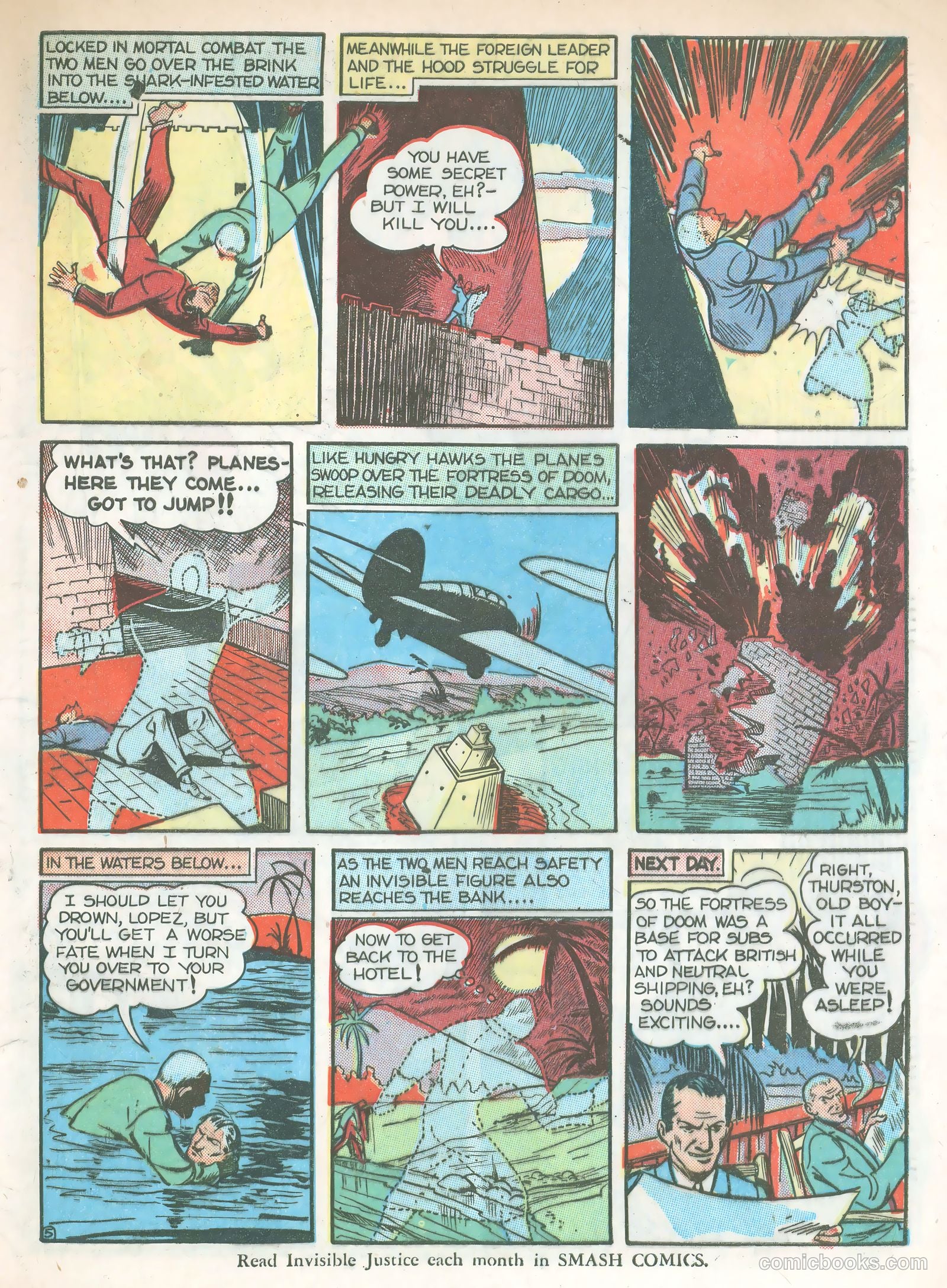 Smash Comics #29 (1941) — page 33 of 68
