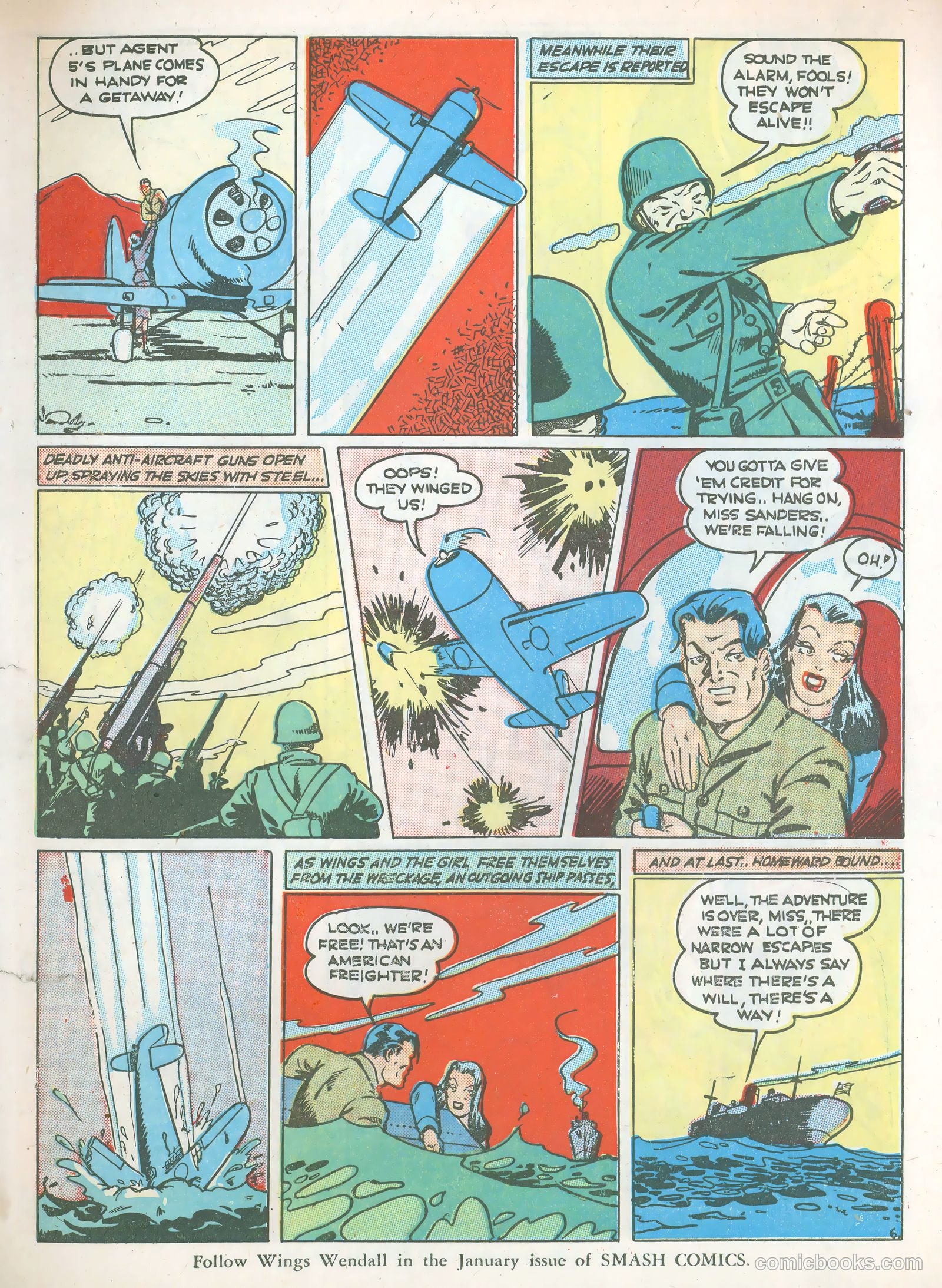 Smash Comics #29 (1941) — page 45 of 68