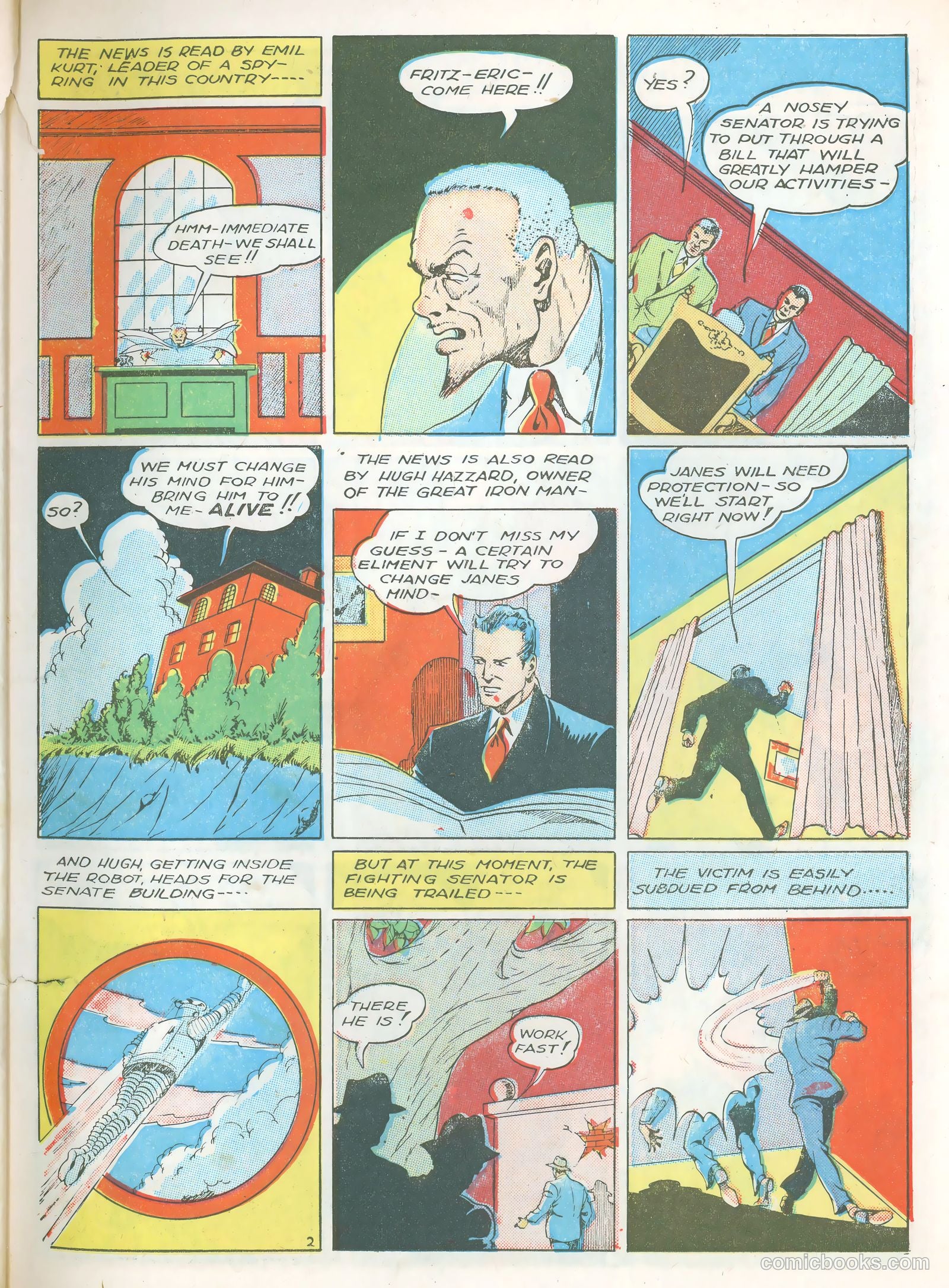 Smash Comics #29 (1941) — page 61 of 68