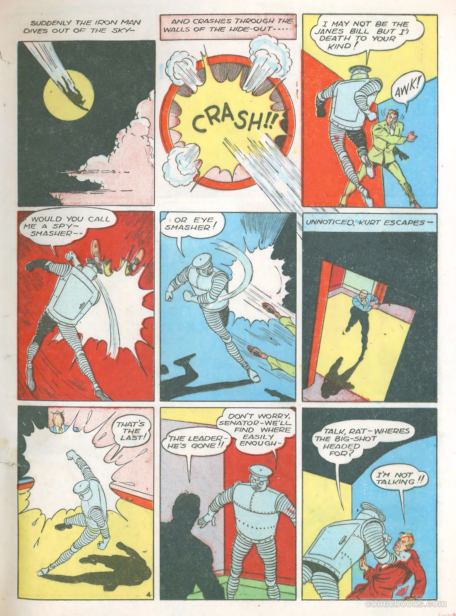 Smash Comics #29 (1941) — page 63 of 68