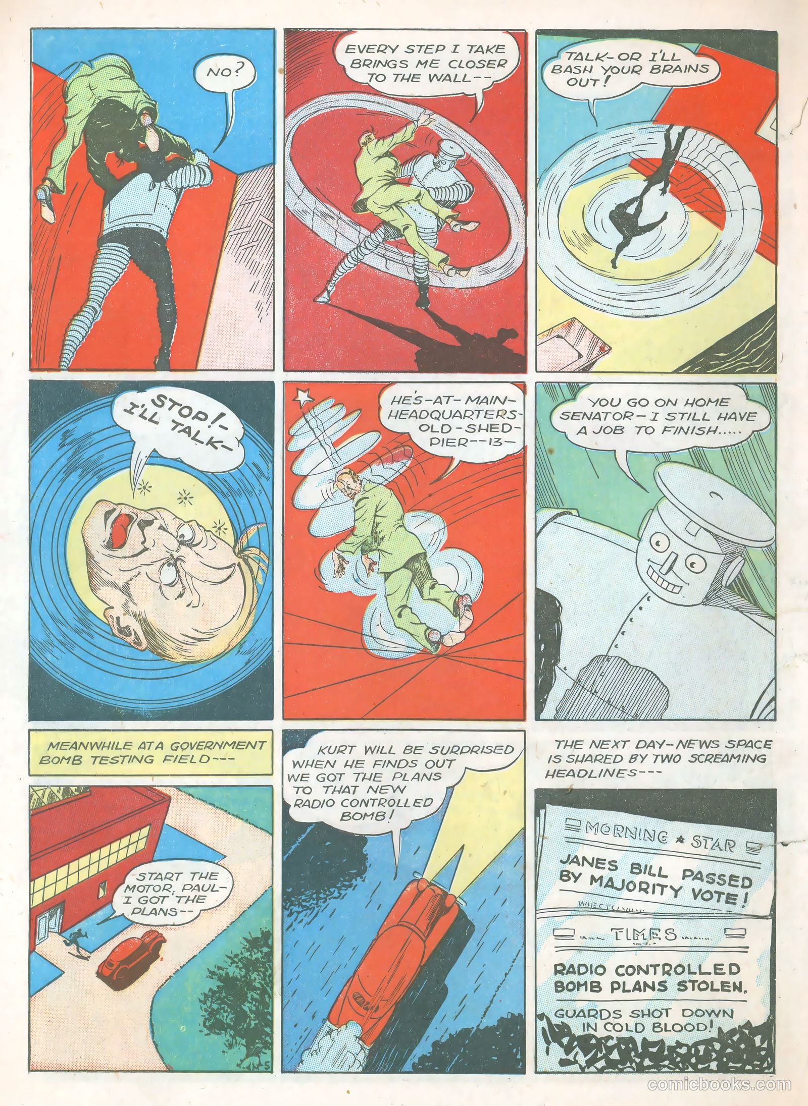 Smash Comics #29 (1941) — page 64 of 68