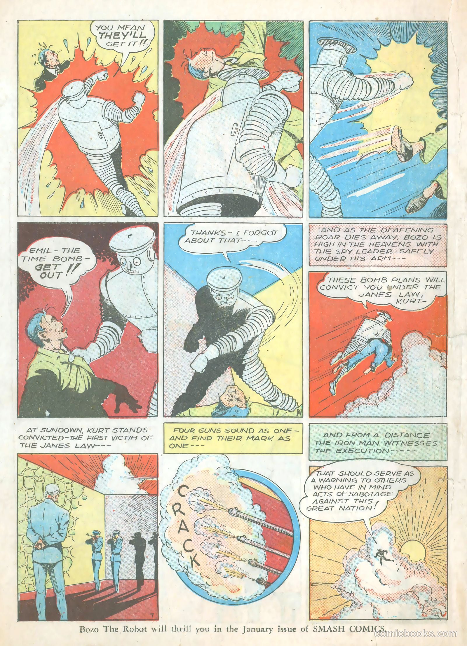 Smash Comics #29 (1941) — page 66 of 68