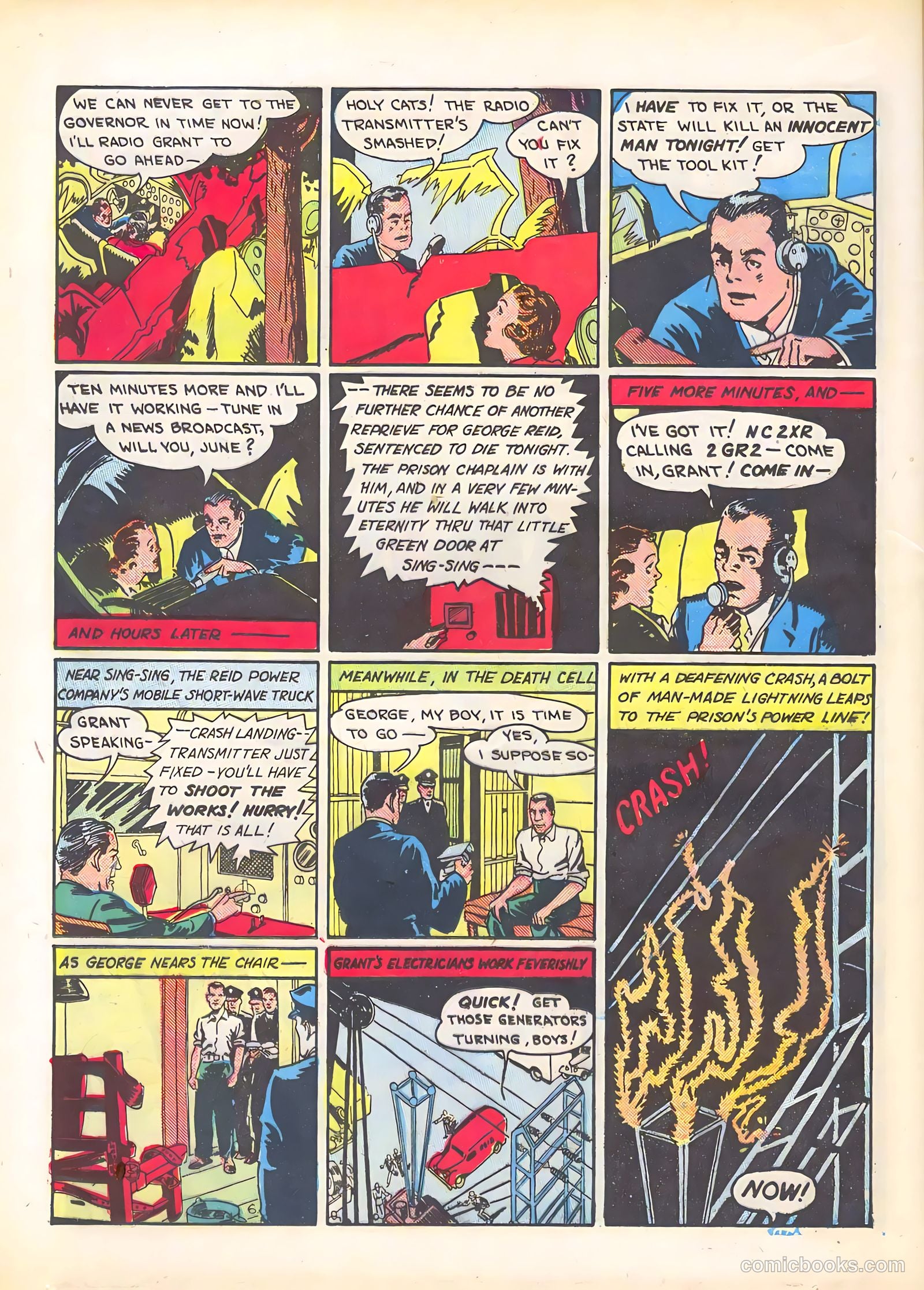Smash Comics #3 (1939) — page 58 of 68